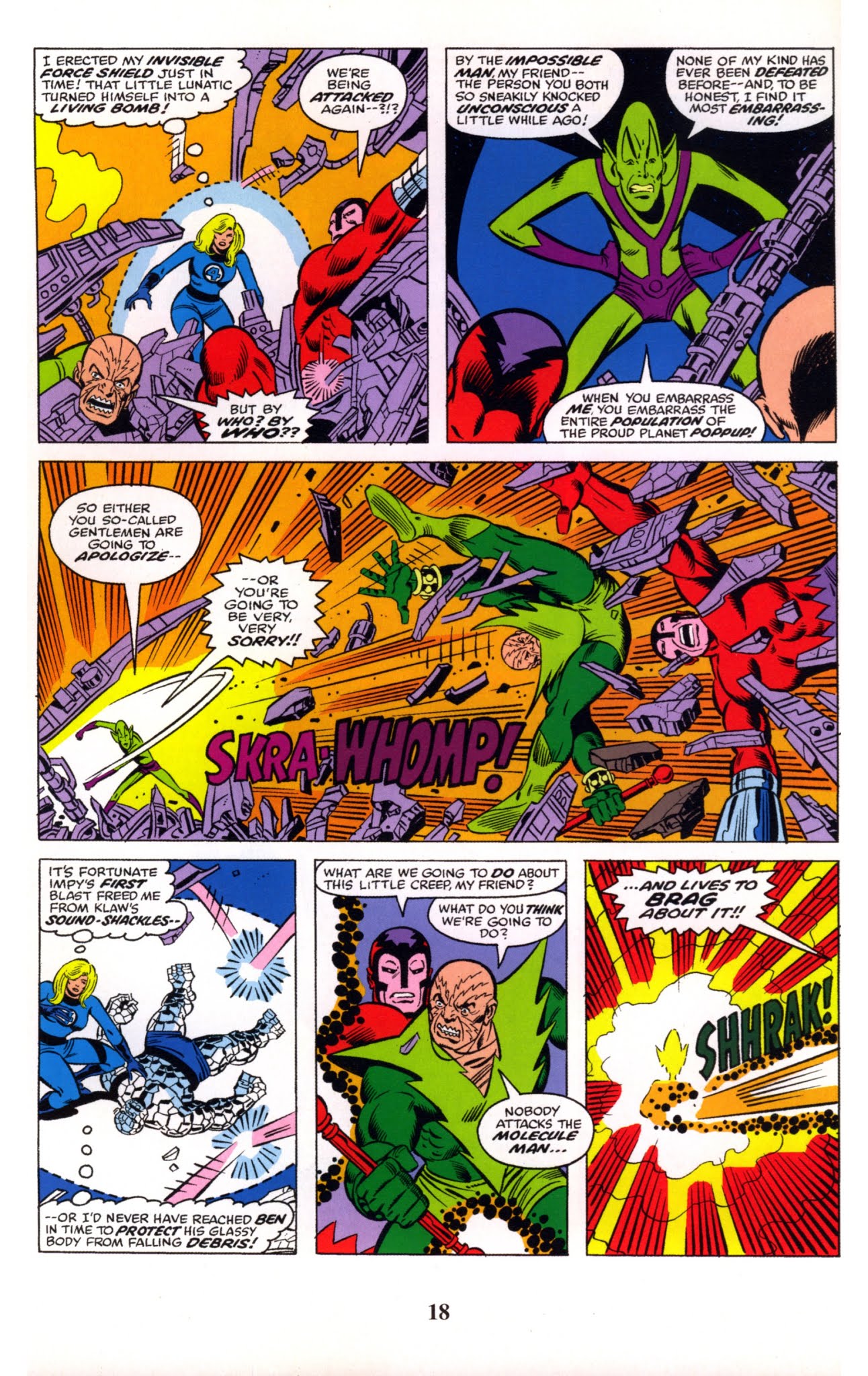 Read online Fantastic Four Visionaries: George Perez comic -  Issue # TPB 2 (Part 1) - 18