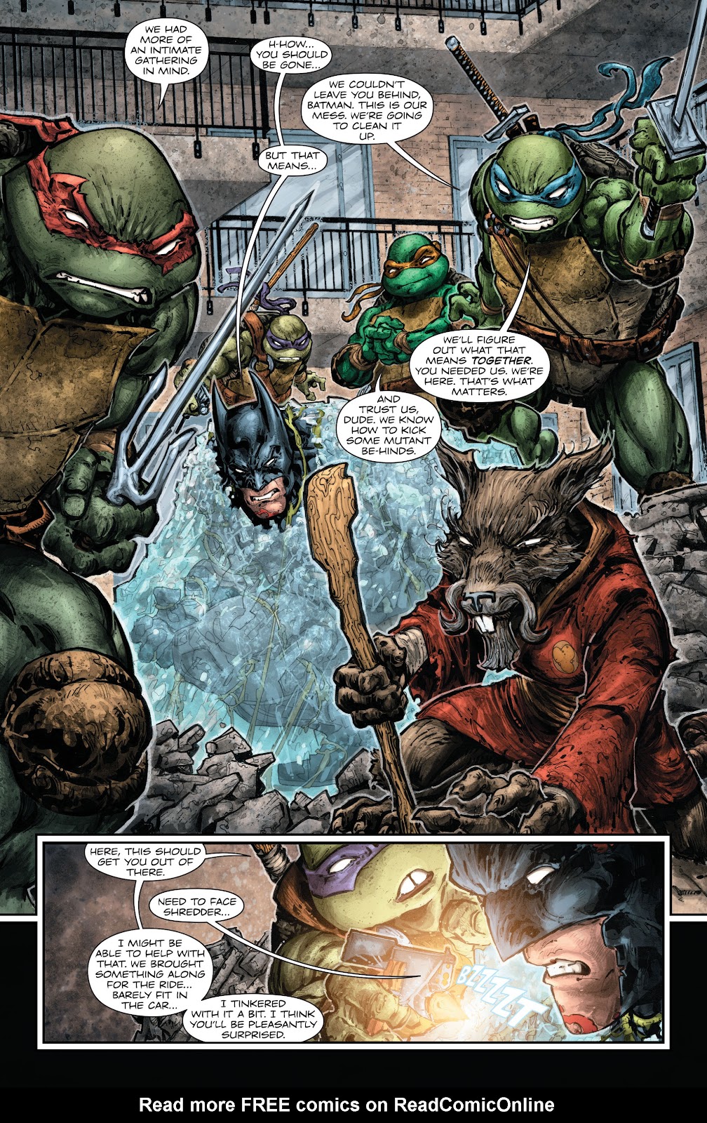 Batman/Teenage Mutant Ninja Turtles issue 6 - Page 11