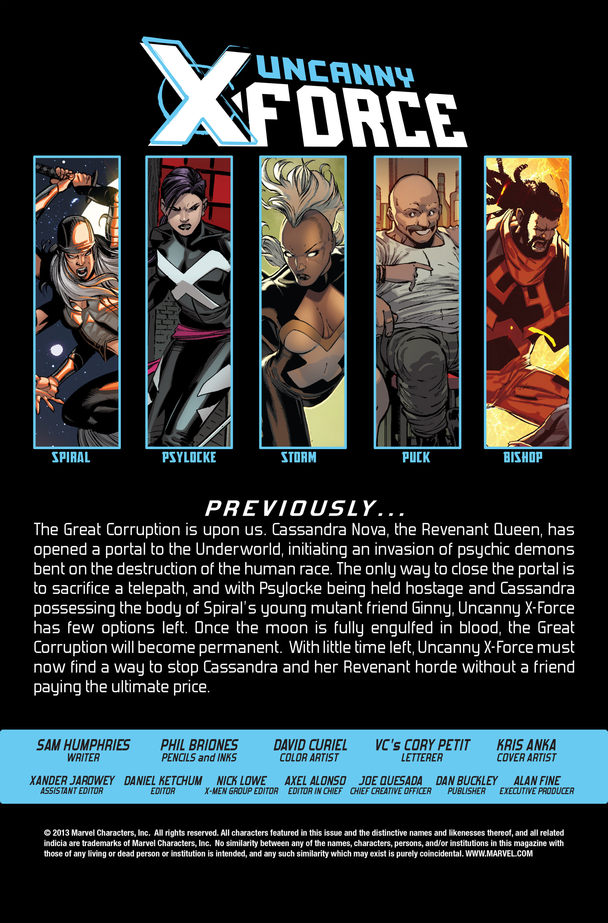Read online Uncanny X-Force (2013) comic -  Issue #14 - 2