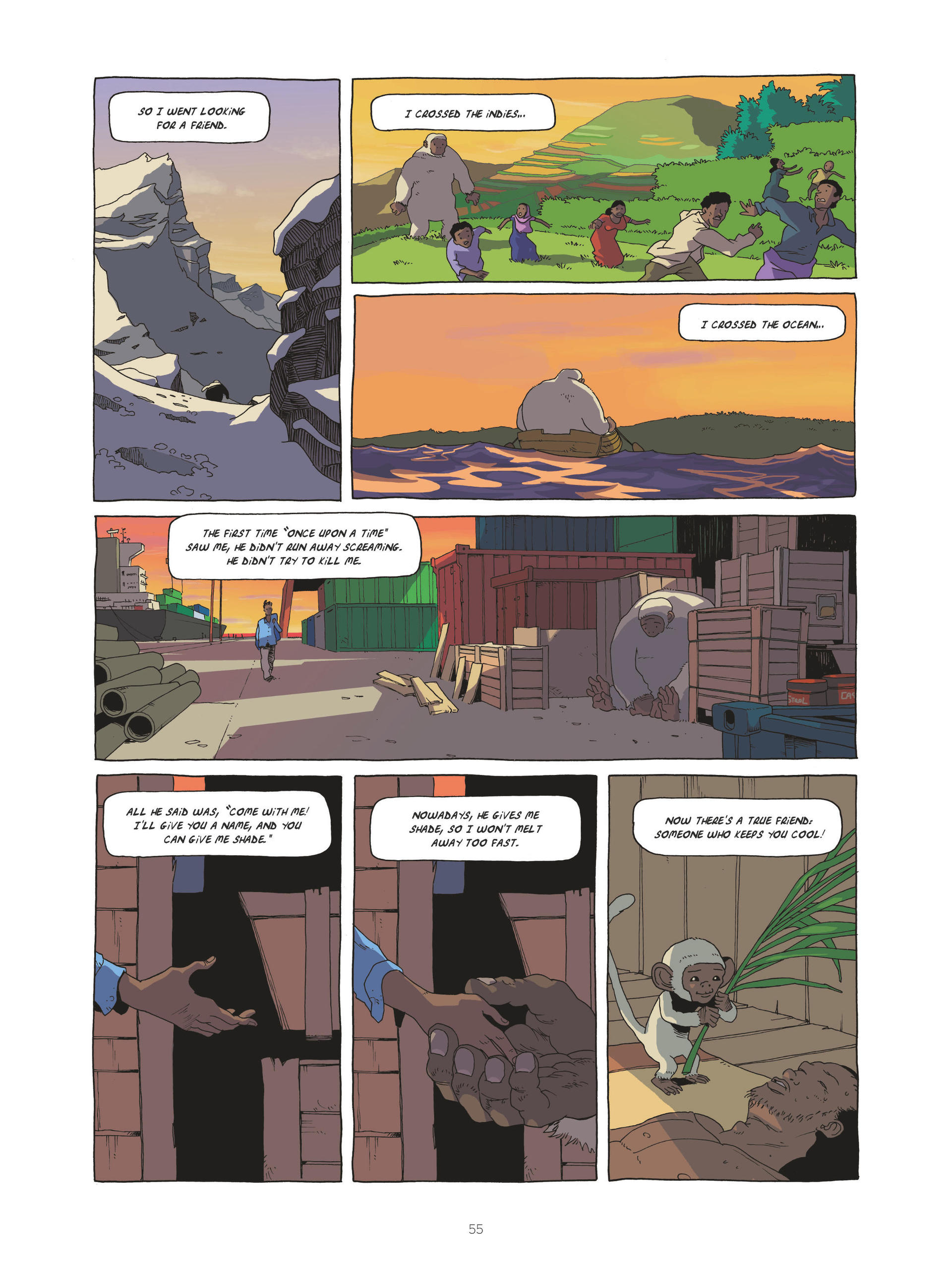 Read online Zidrou-Beuchot's African Trilogy comic -  Issue # TPB 1 - 55