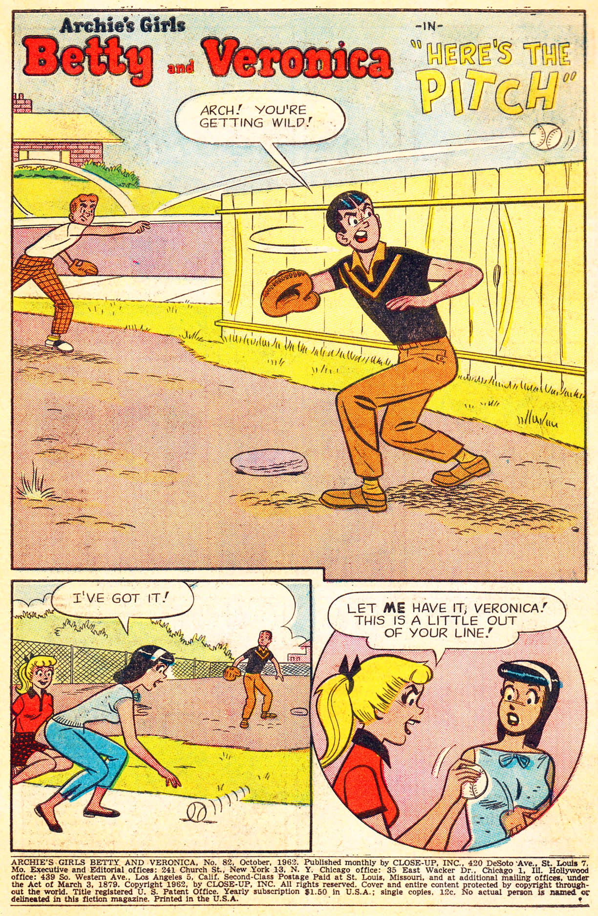 Read online Archie's Girls Betty and Veronica comic -  Issue #82 - 3
