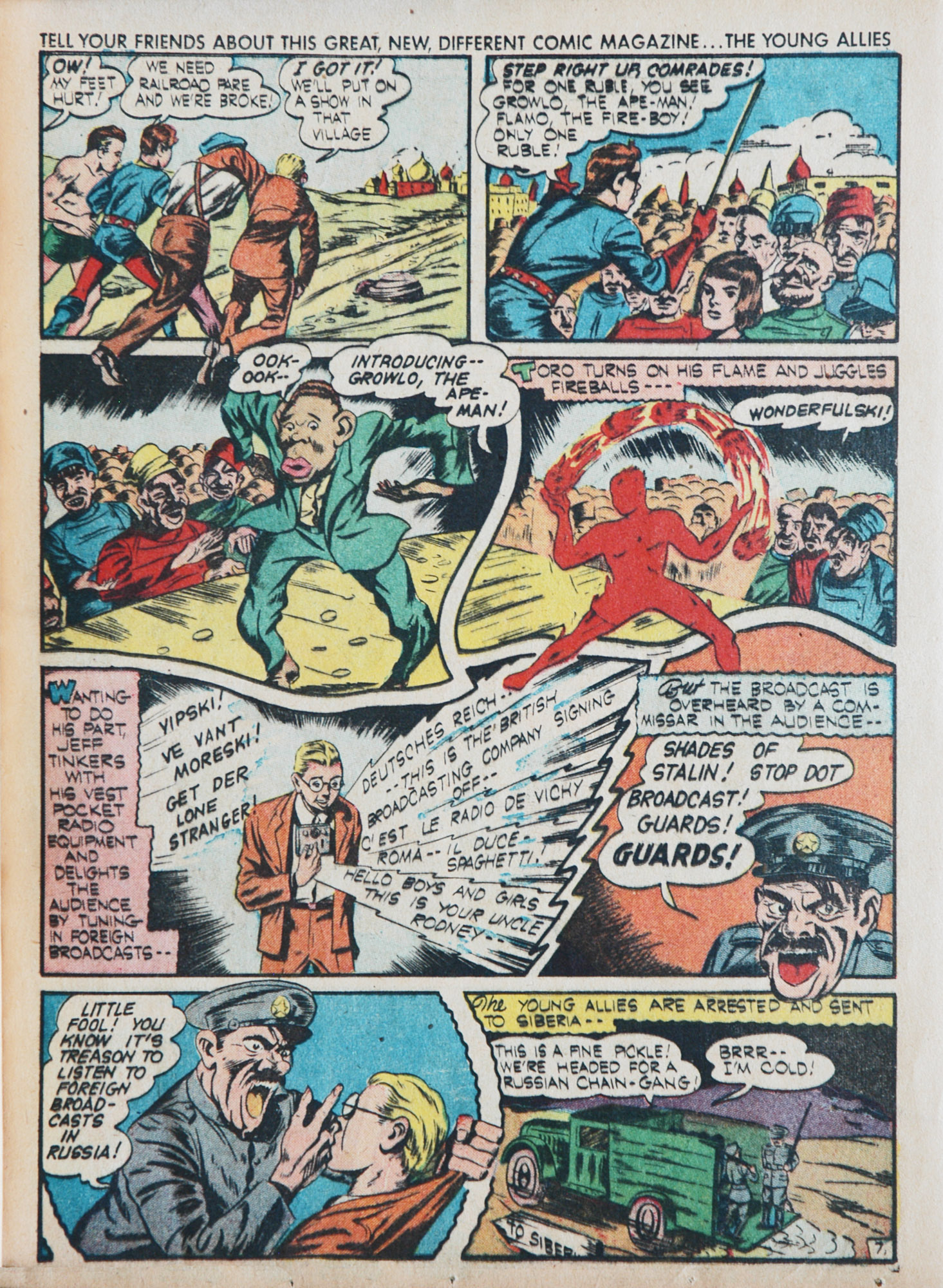 Read online Young Allies Comics comic -  Issue #1 - 49