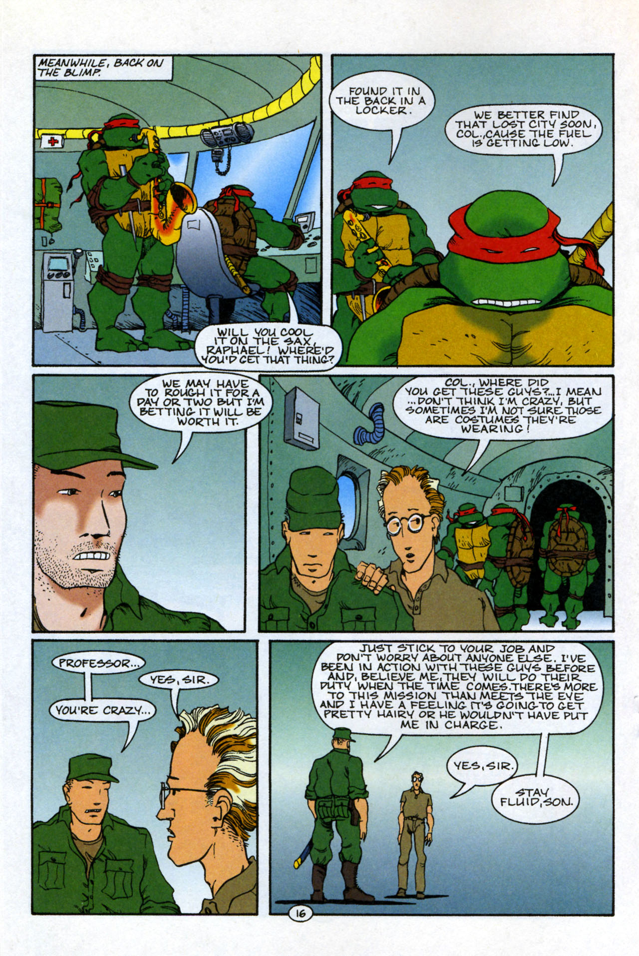 Teenage Mutant Ninja Turtles/Flaming Carrot Crossover Issue #1 #1 - English 17