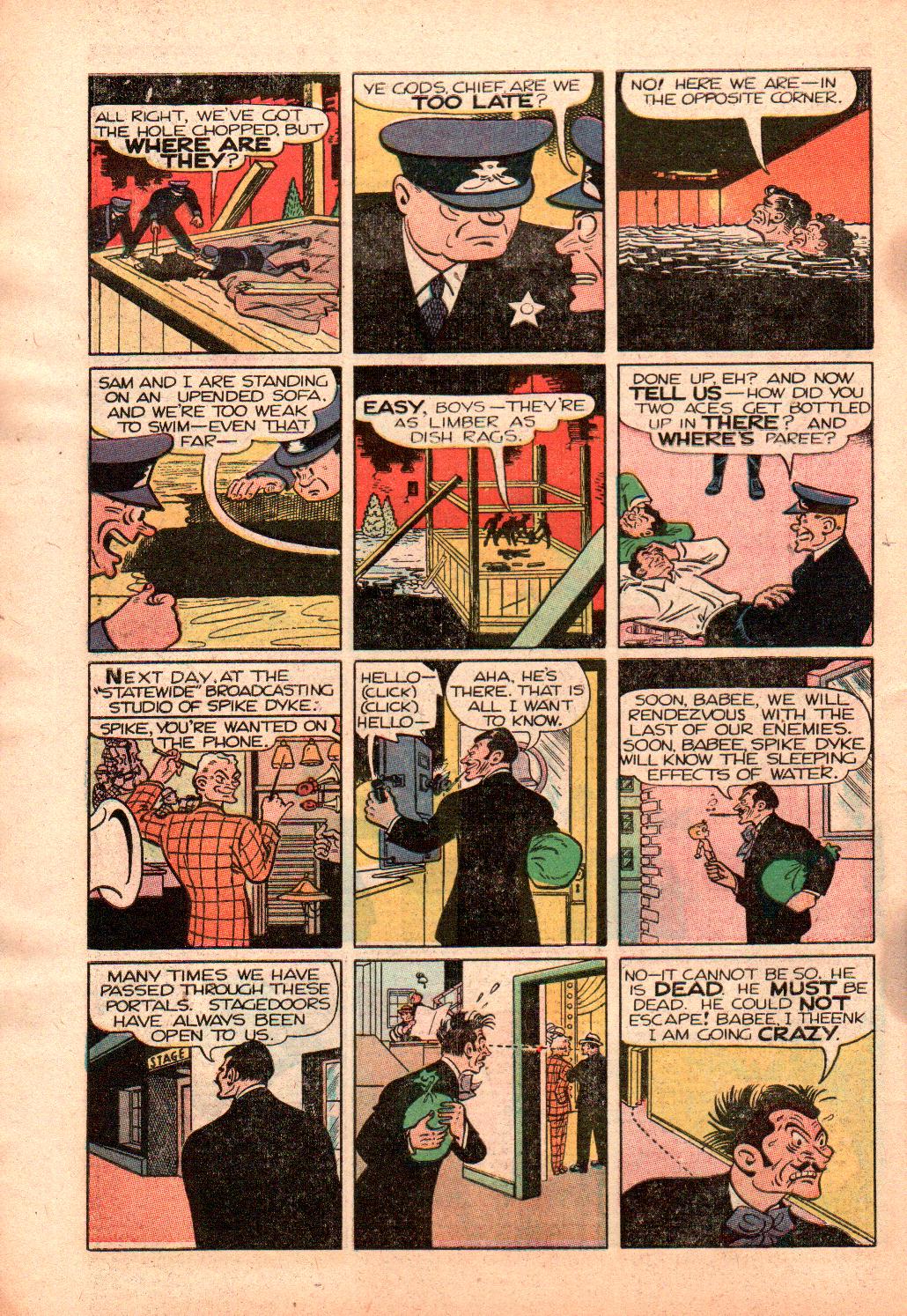 Read online Dick Tracy comic -  Issue #62 - 10