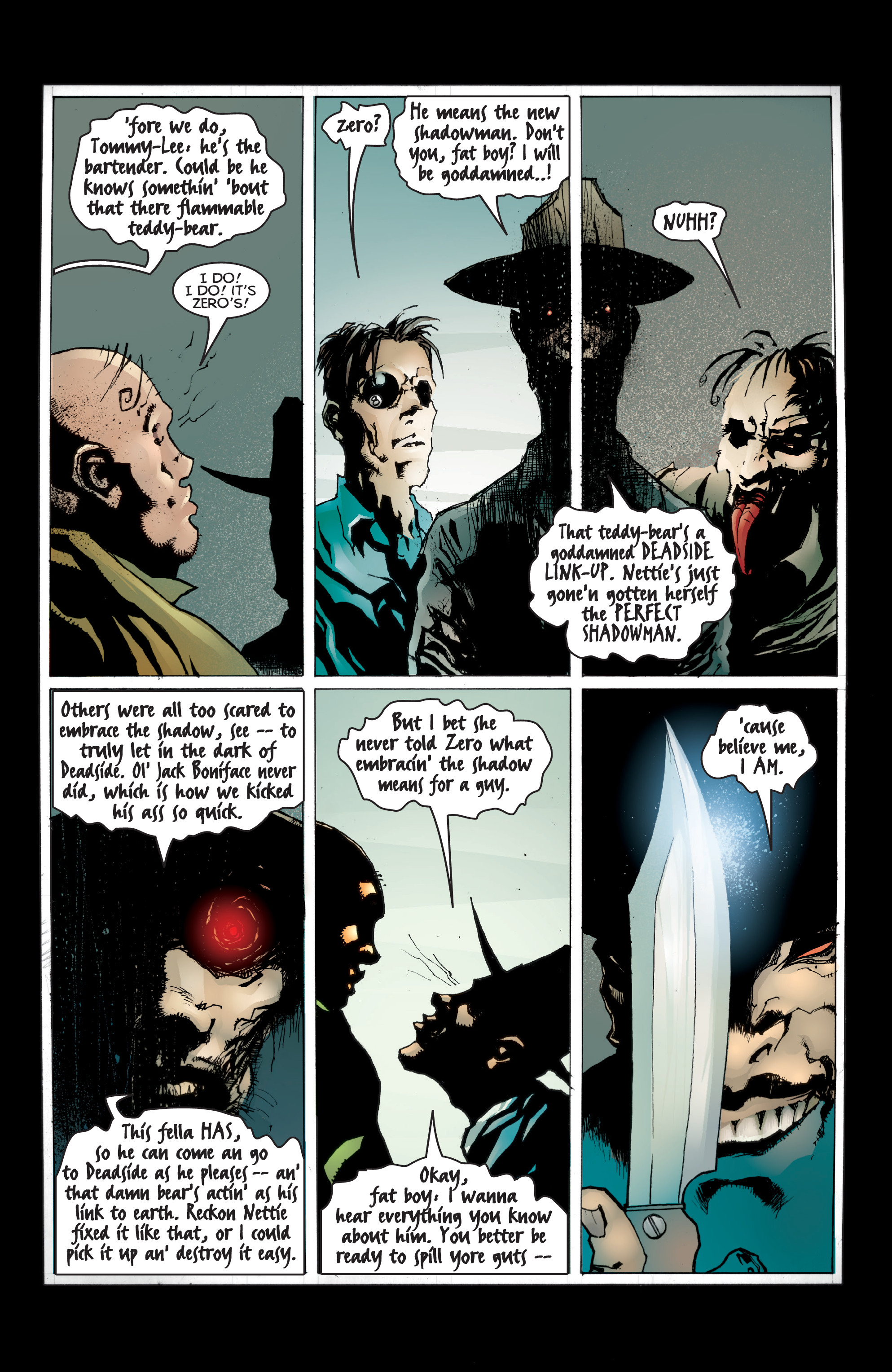 Read online Shadowman by Garth Ennis & Ashley Wood comic -  Issue # TPB - 57