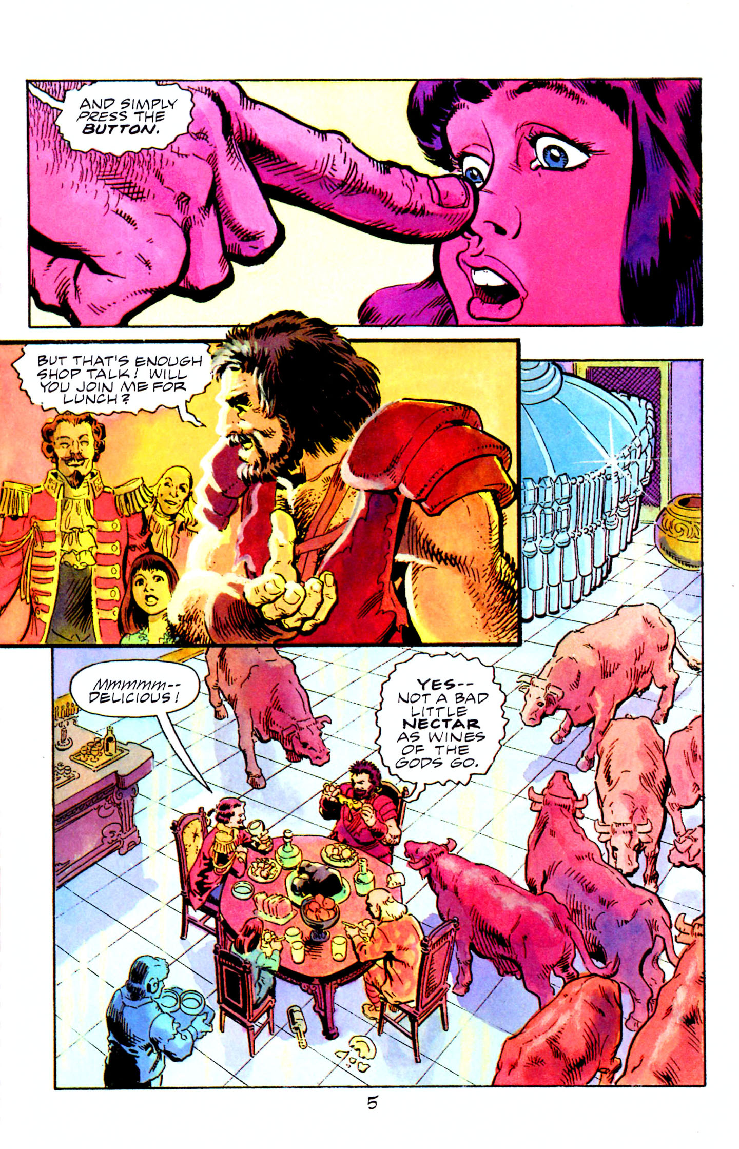 Read online The Adventures of Baron Munchausen comic -  Issue #3 - 7