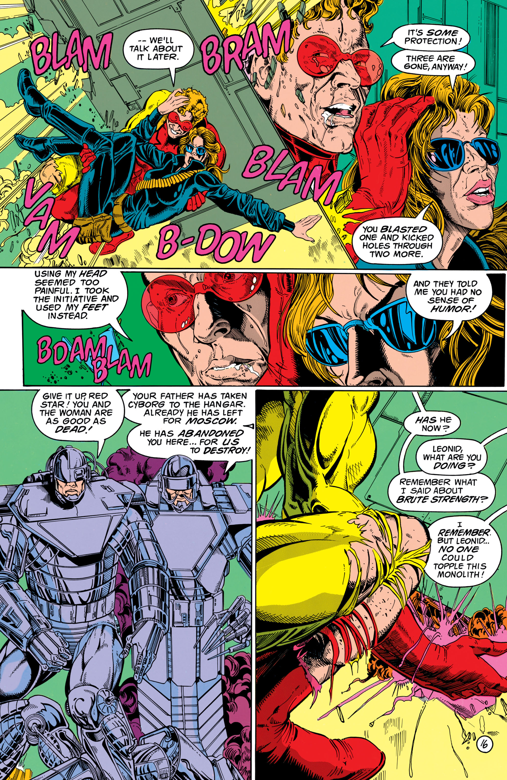 Read online The New Titans (1988) comic -  Issue #95 - 16