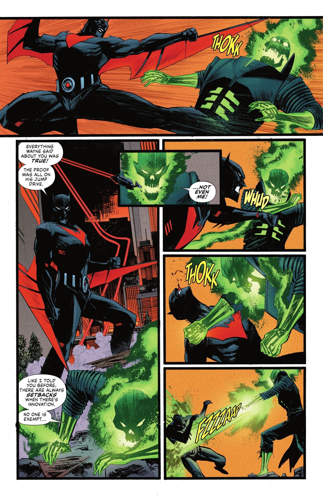 Read online Batman: Beyond the White Knight comic -  Issue #7 - 7