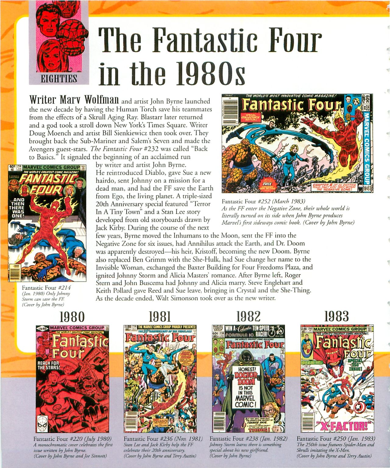 Read online Fantastic Four: The Universal Guide comic -  Issue # Full - 82