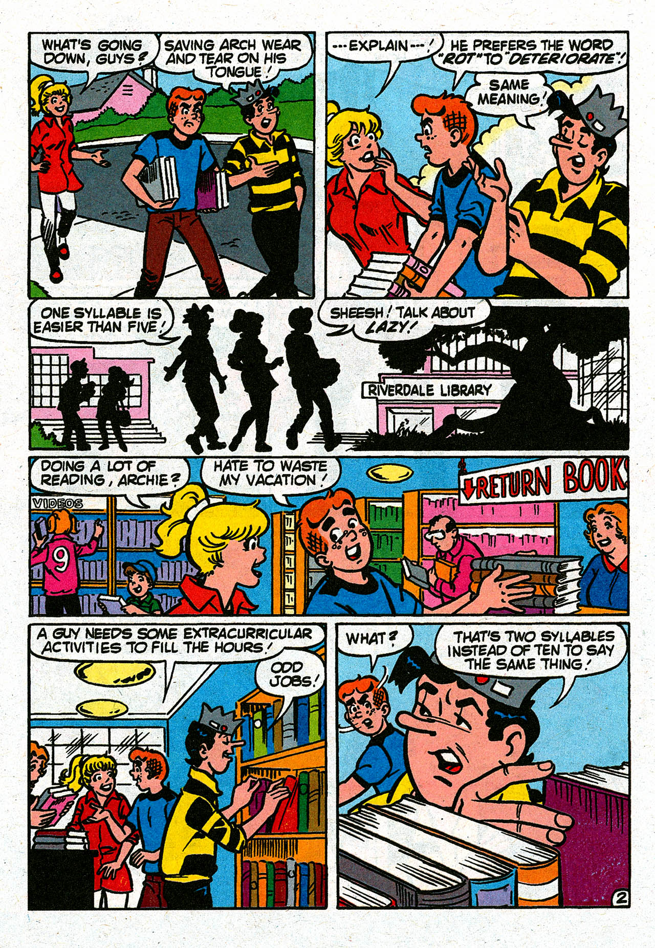 Read online Jughead's Double Digest Magazine comic -  Issue #142 - 178