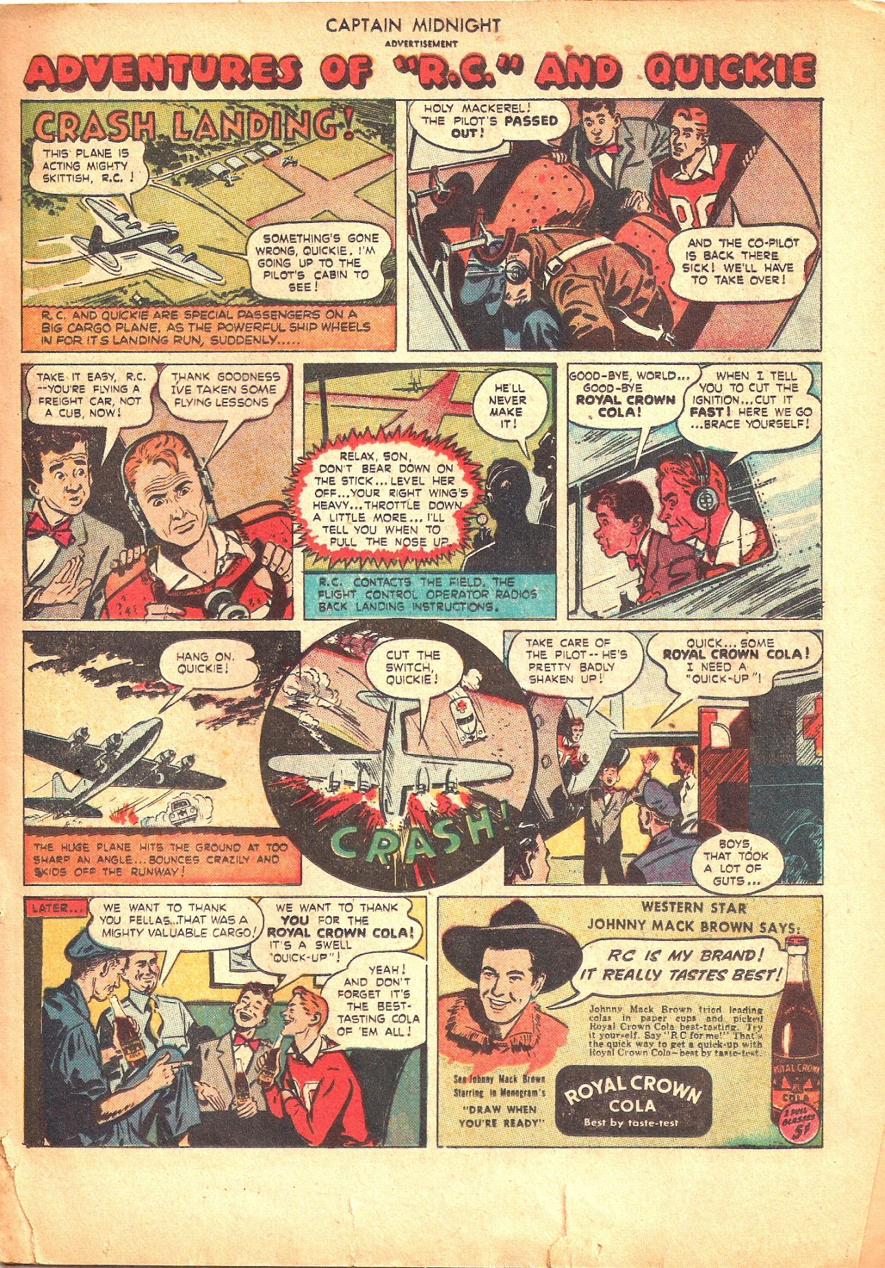 Read online Captain Midnight (1942) comic -  Issue #49 - 12