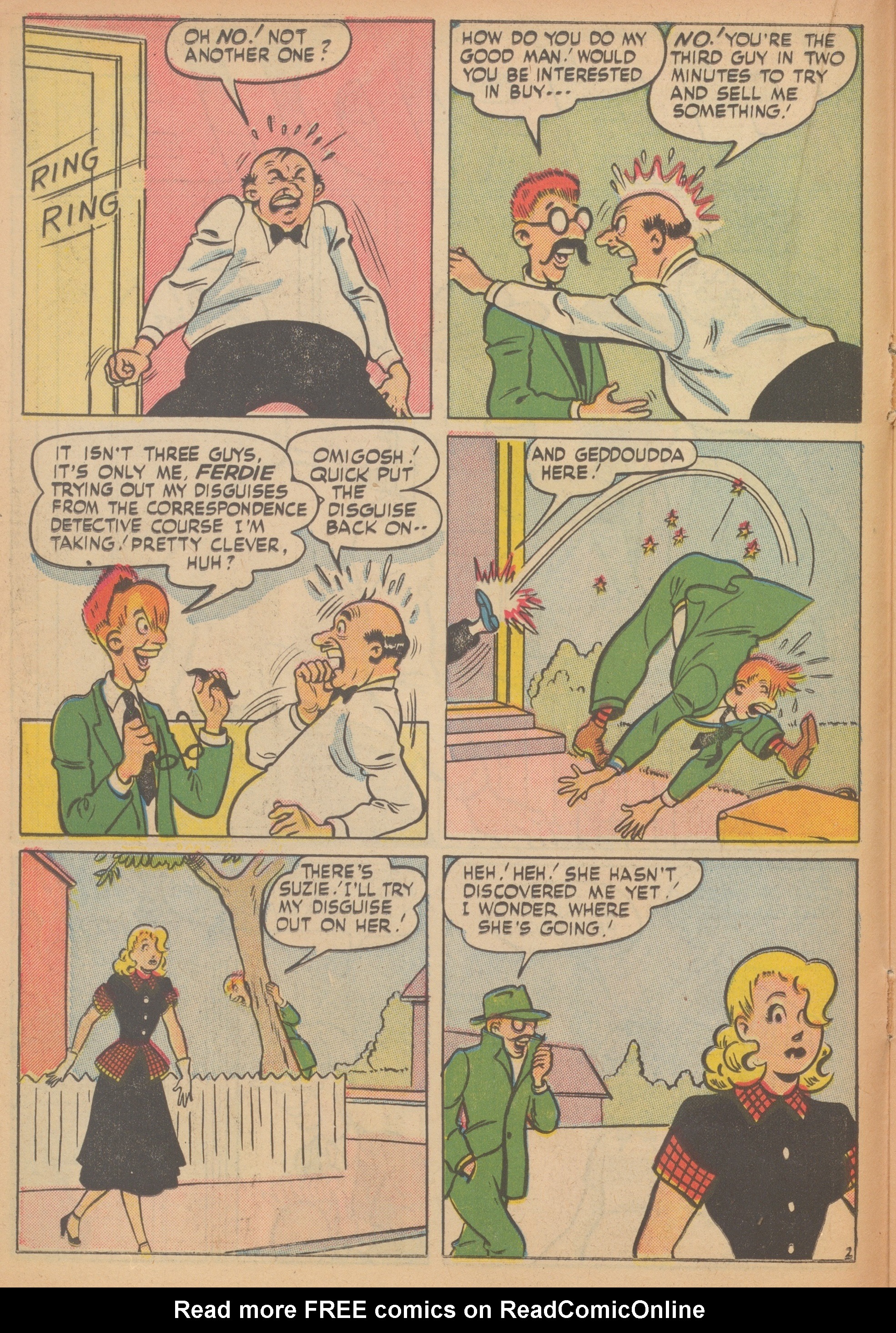 Read online Suzie Comics comic -  Issue #71 - 20