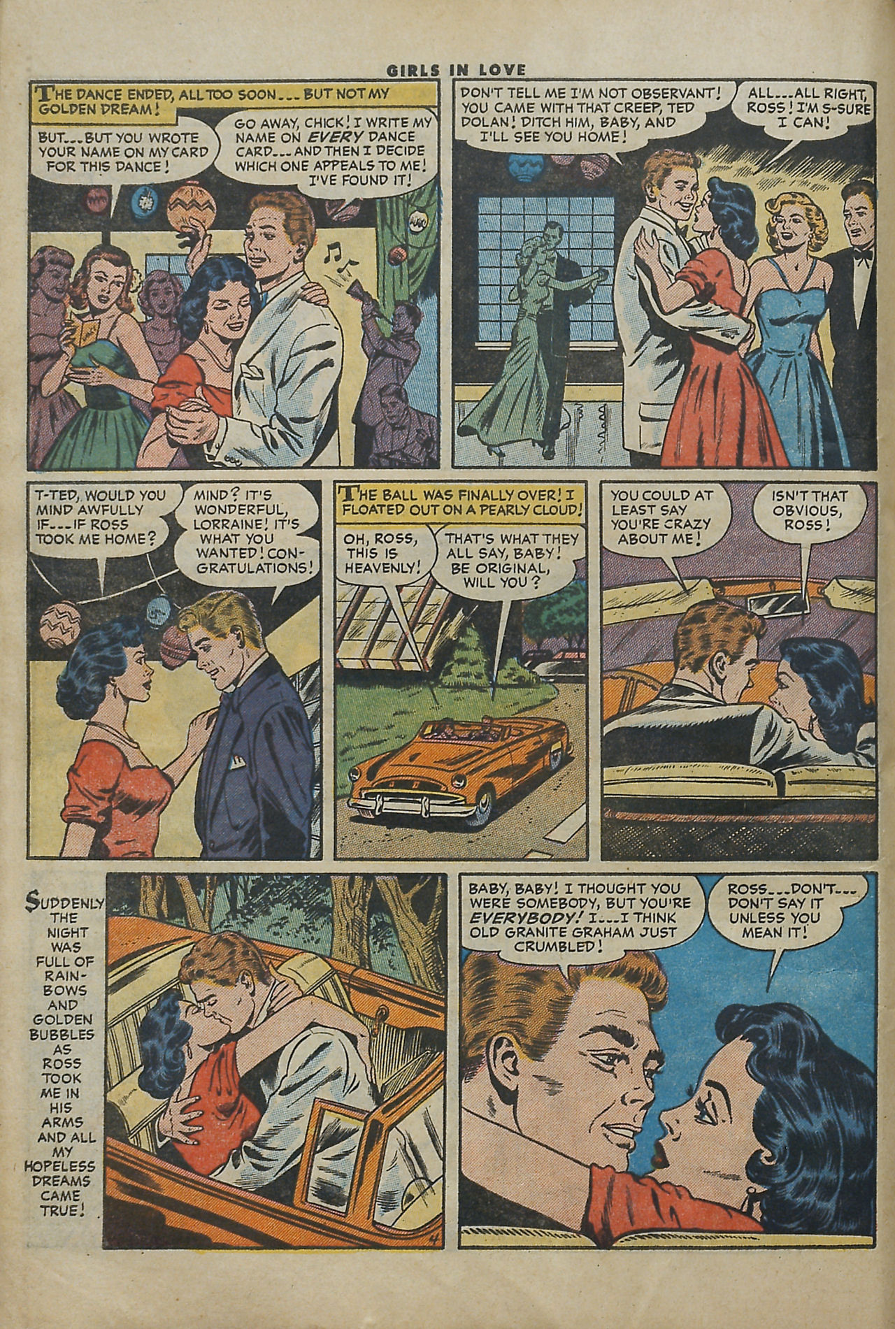 Read online Girls in Love (1955) comic -  Issue #53 - 6