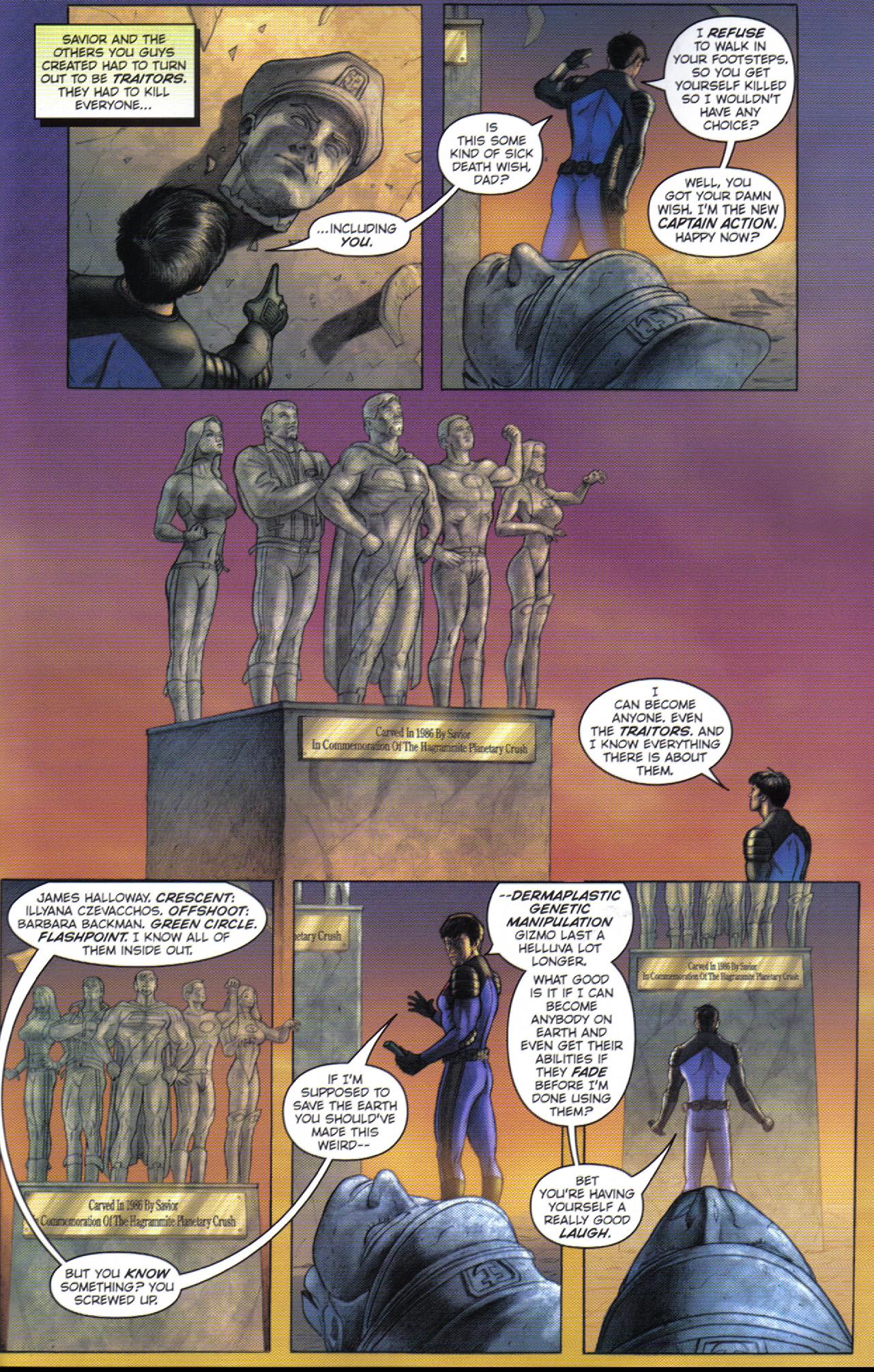 Read online Captain Action Comics comic -  Issue #1 - 6