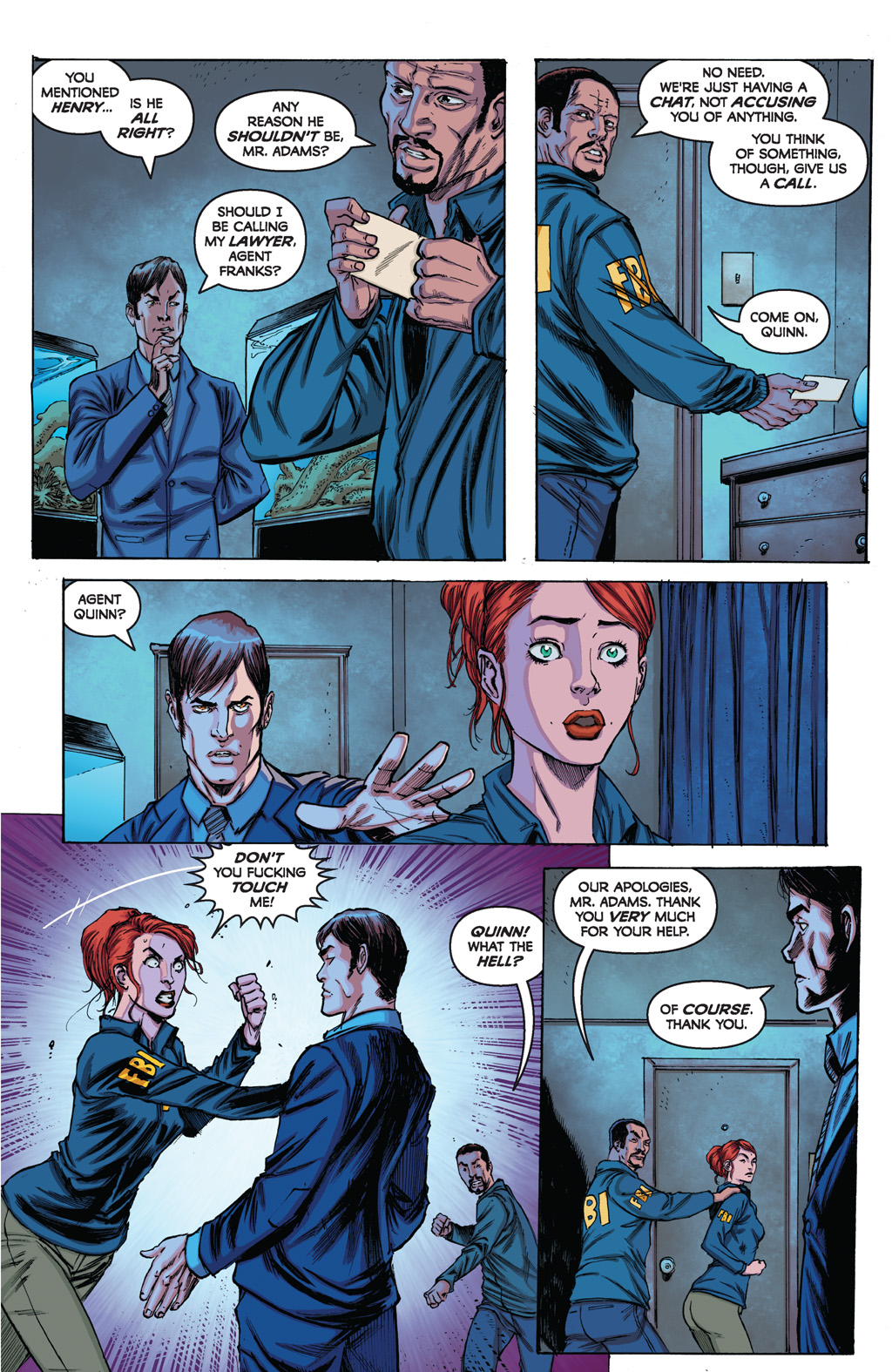 Read online Ex Sanguine comic -  Issue #1 - 9