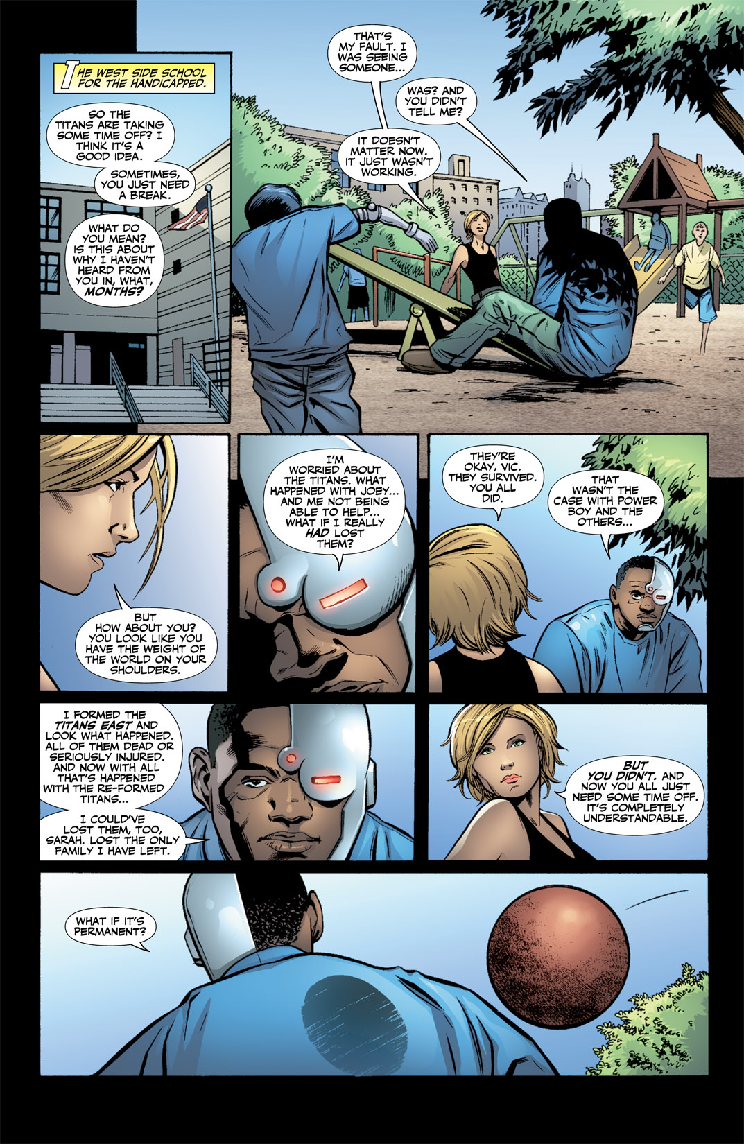 Read online Titans (2008) comic -  Issue #14 - 8