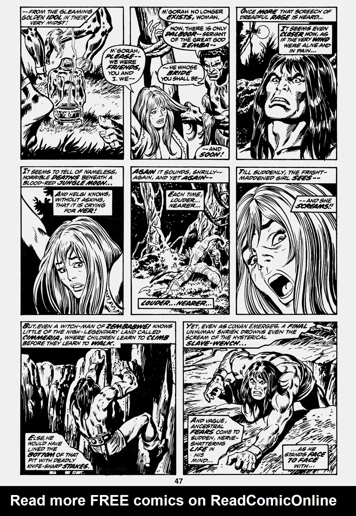 Read online Conan Saga comic -  Issue #65 - 49