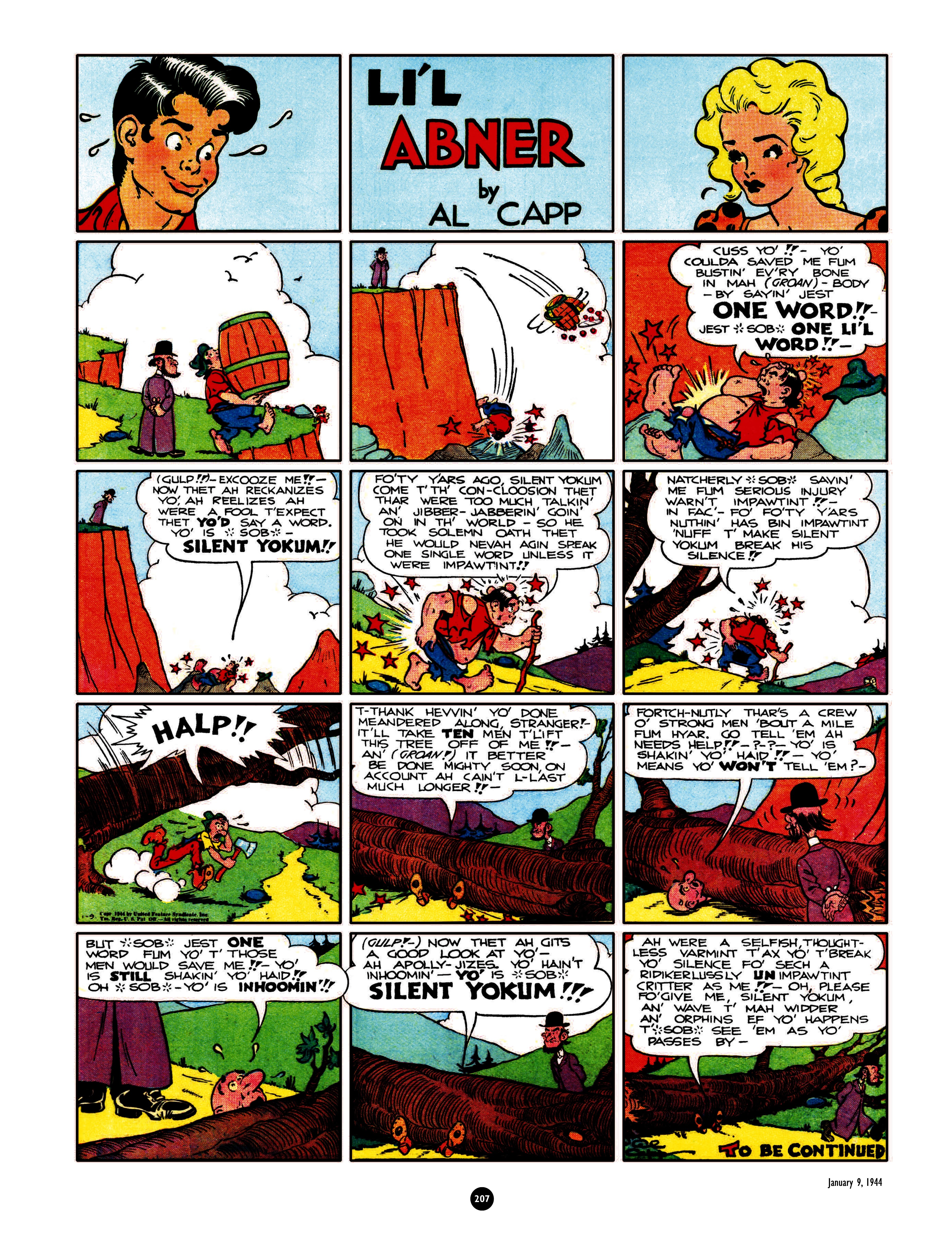 Read online Al Capp's Li'l Abner Complete Daily & Color Sunday Comics comic -  Issue # TPB 5 (Part 3) - 9