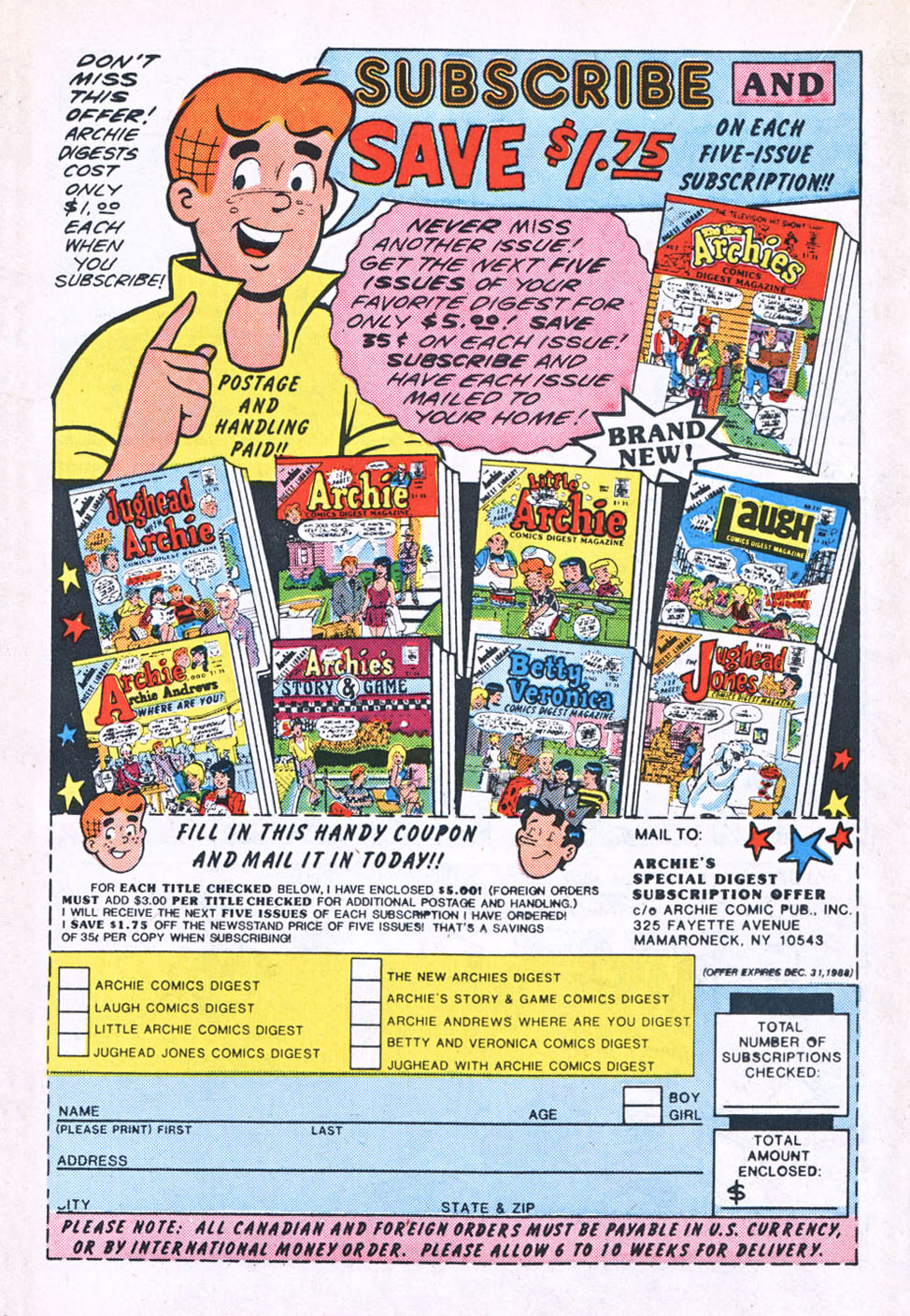 Read online Archie Giant Series Magazine comic -  Issue #589 - 18