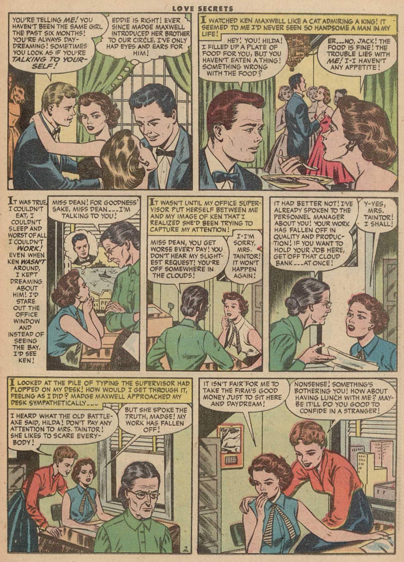 Read online Love Secrets (1953) comic -  Issue #54 - 19