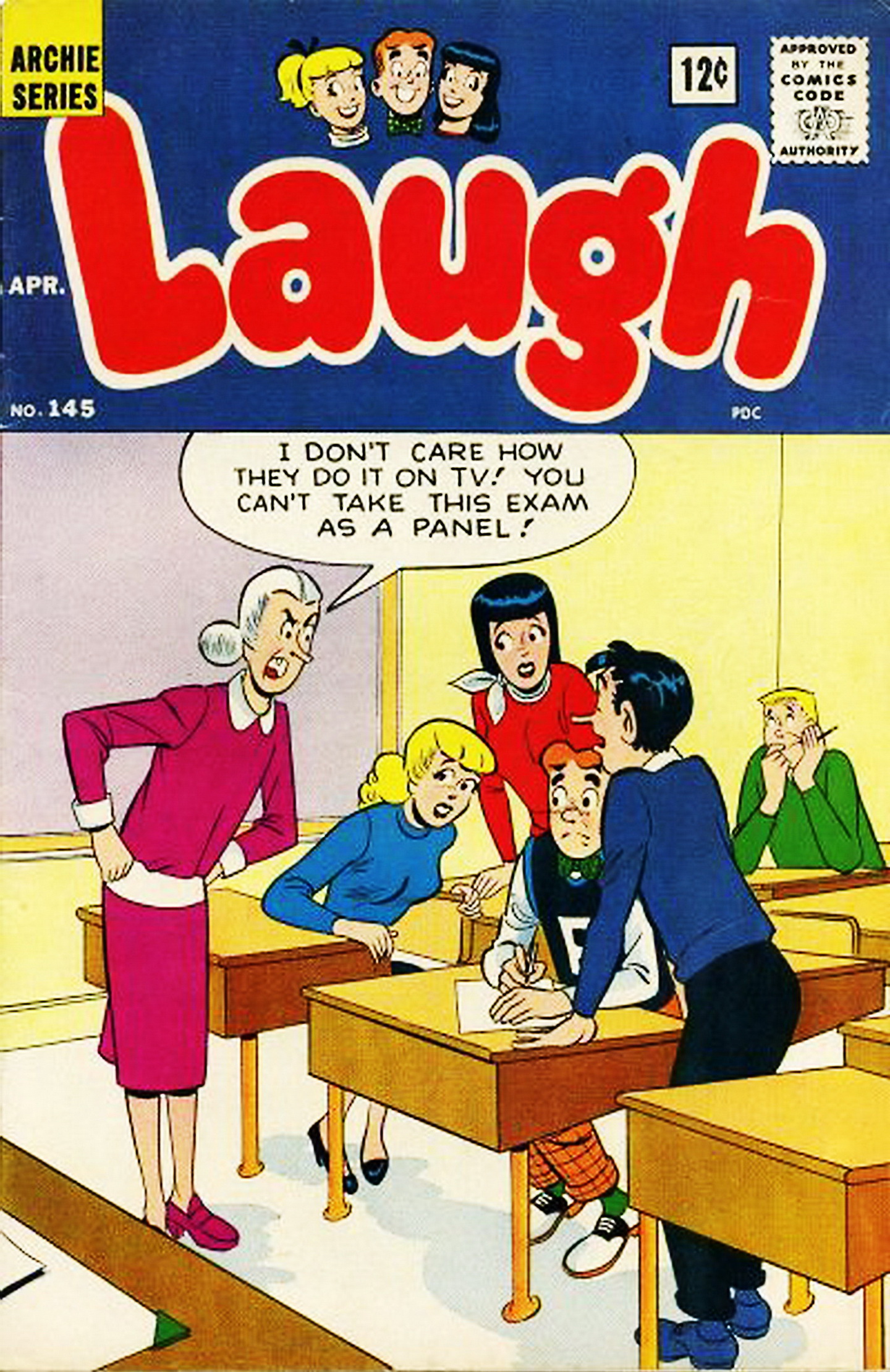 Read online Laugh (Comics) comic -  Issue #145 - 1