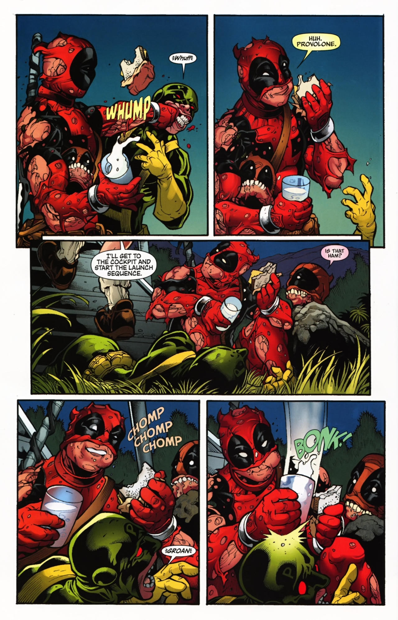 Read online Deadpool: Merc With a Mouth comic -  Issue #4 - 20