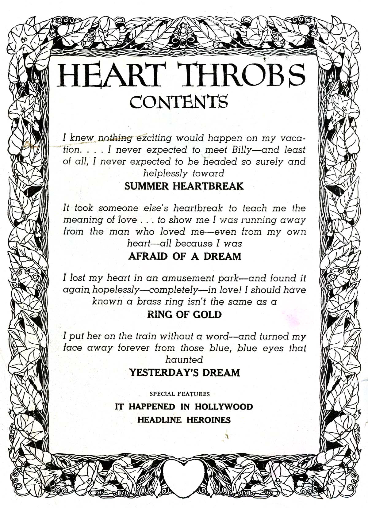 Read online Heart Throbs comic -  Issue #55 - 2