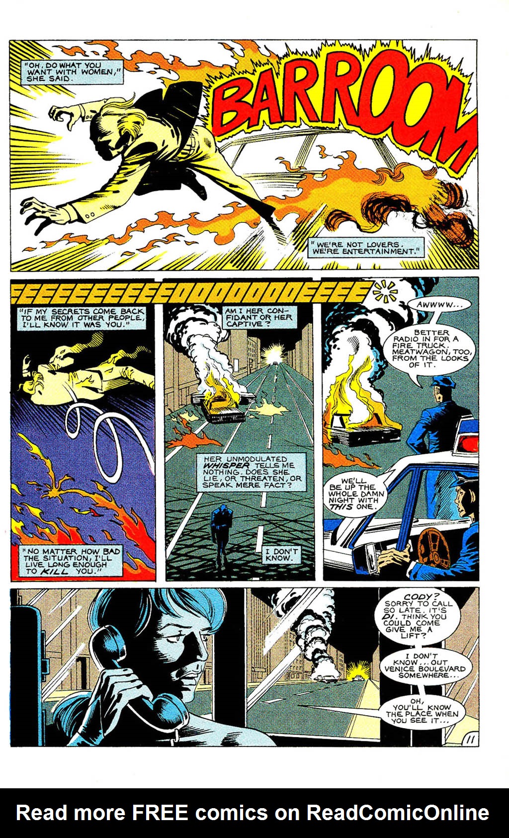 Read online Whisper (1986) comic -  Issue #8 - 13