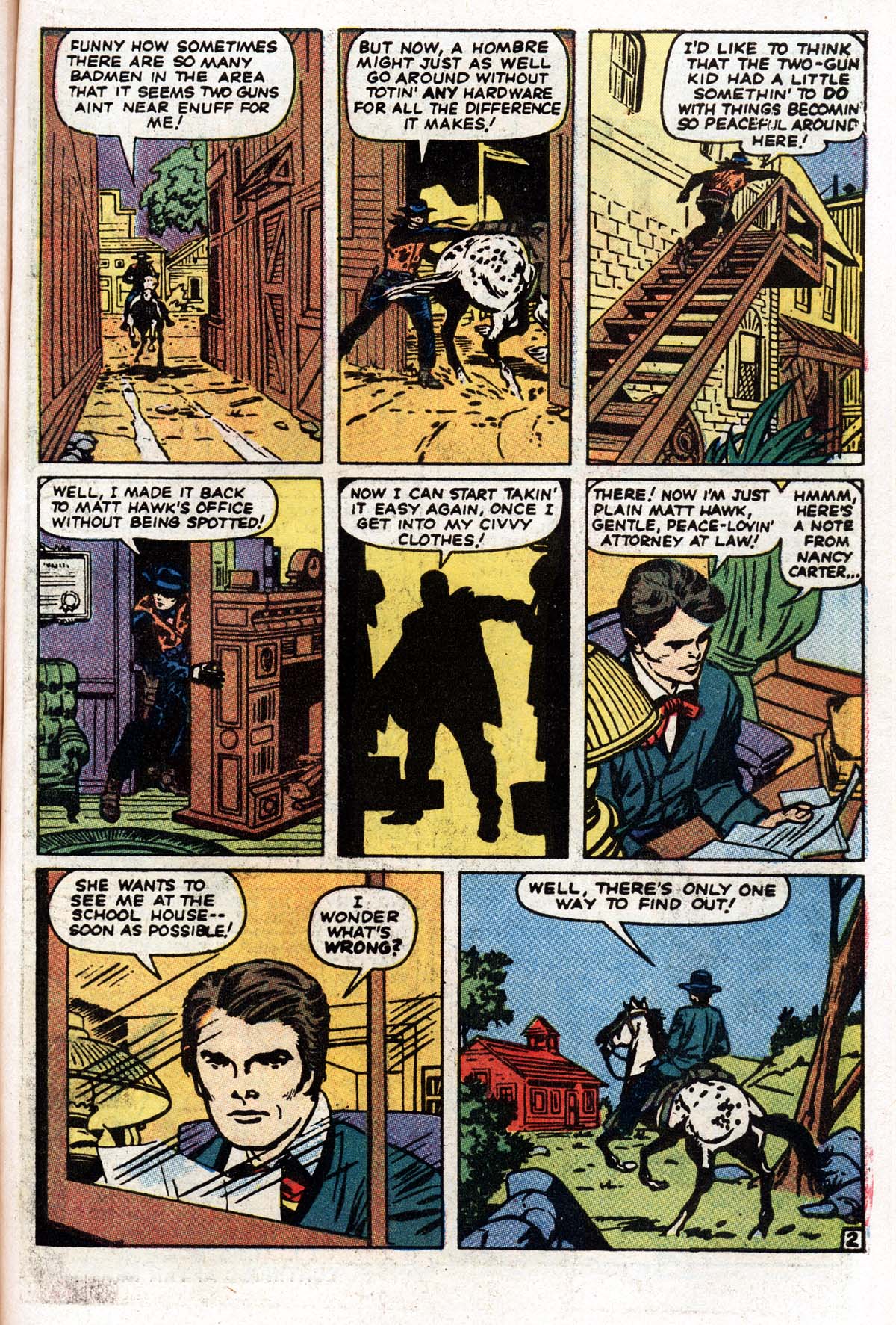 Read online The Mighty Marvel Western comic -  Issue #9 - 36