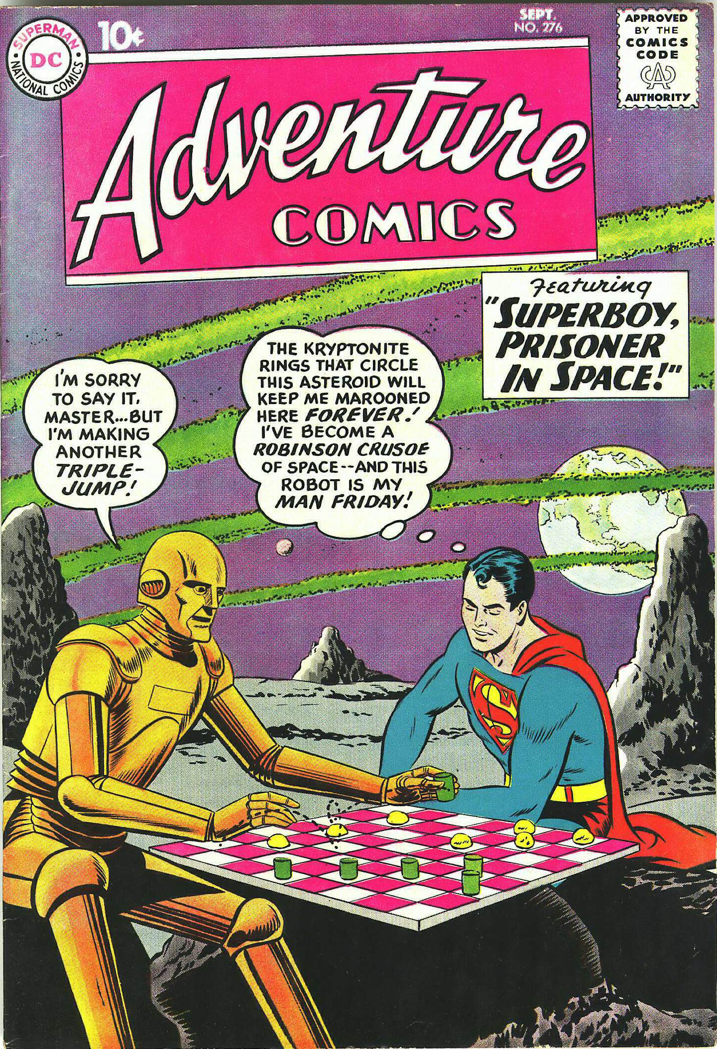 Read online Adventure Comics (1938) comic -  Issue #276 - 1