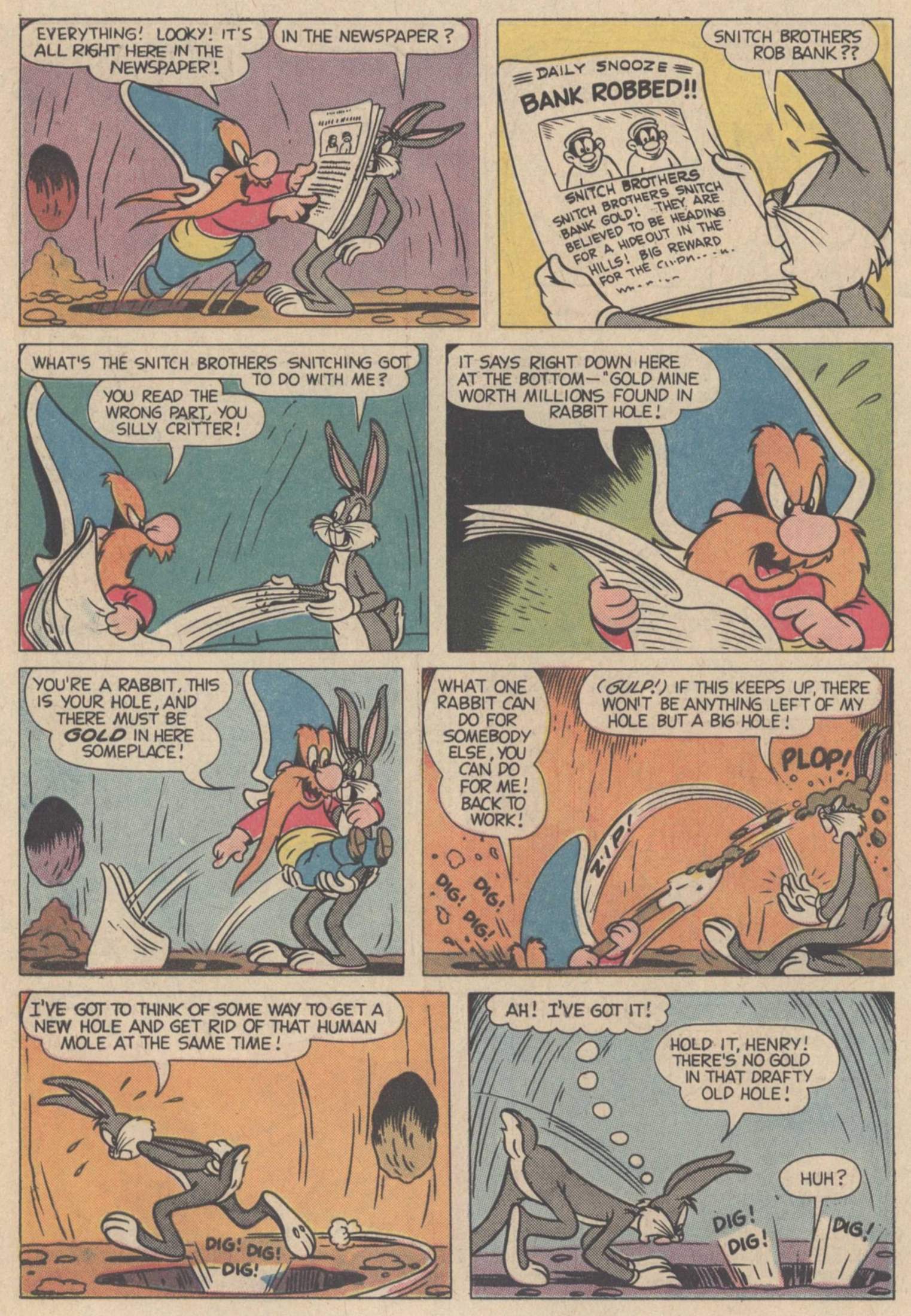 Read online Yosemite Sam and Bugs Bunny comic -  Issue #4 - 6