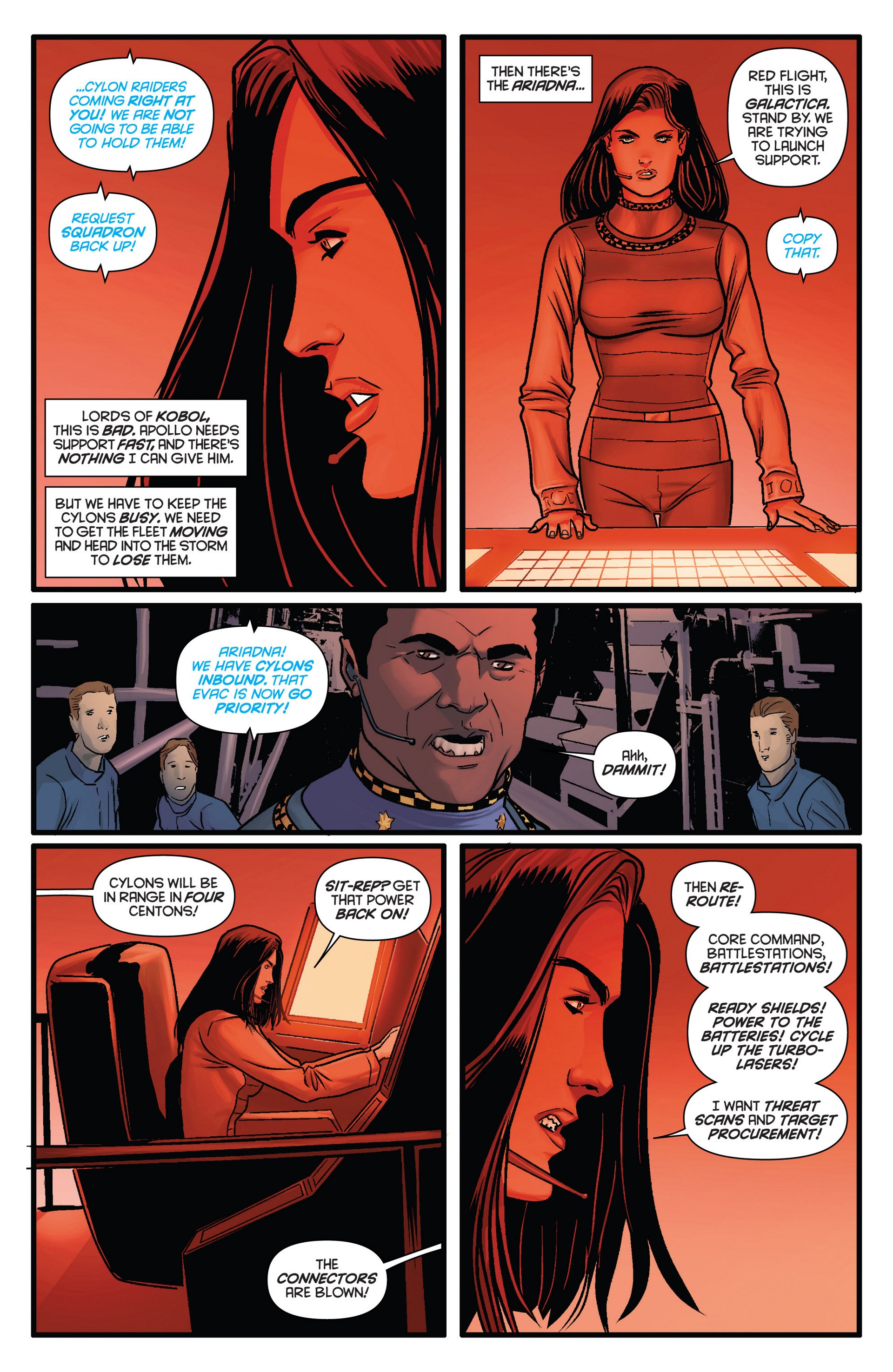 Read online Classic Battlestar Galactica (2013) comic -  Issue #6 - 17