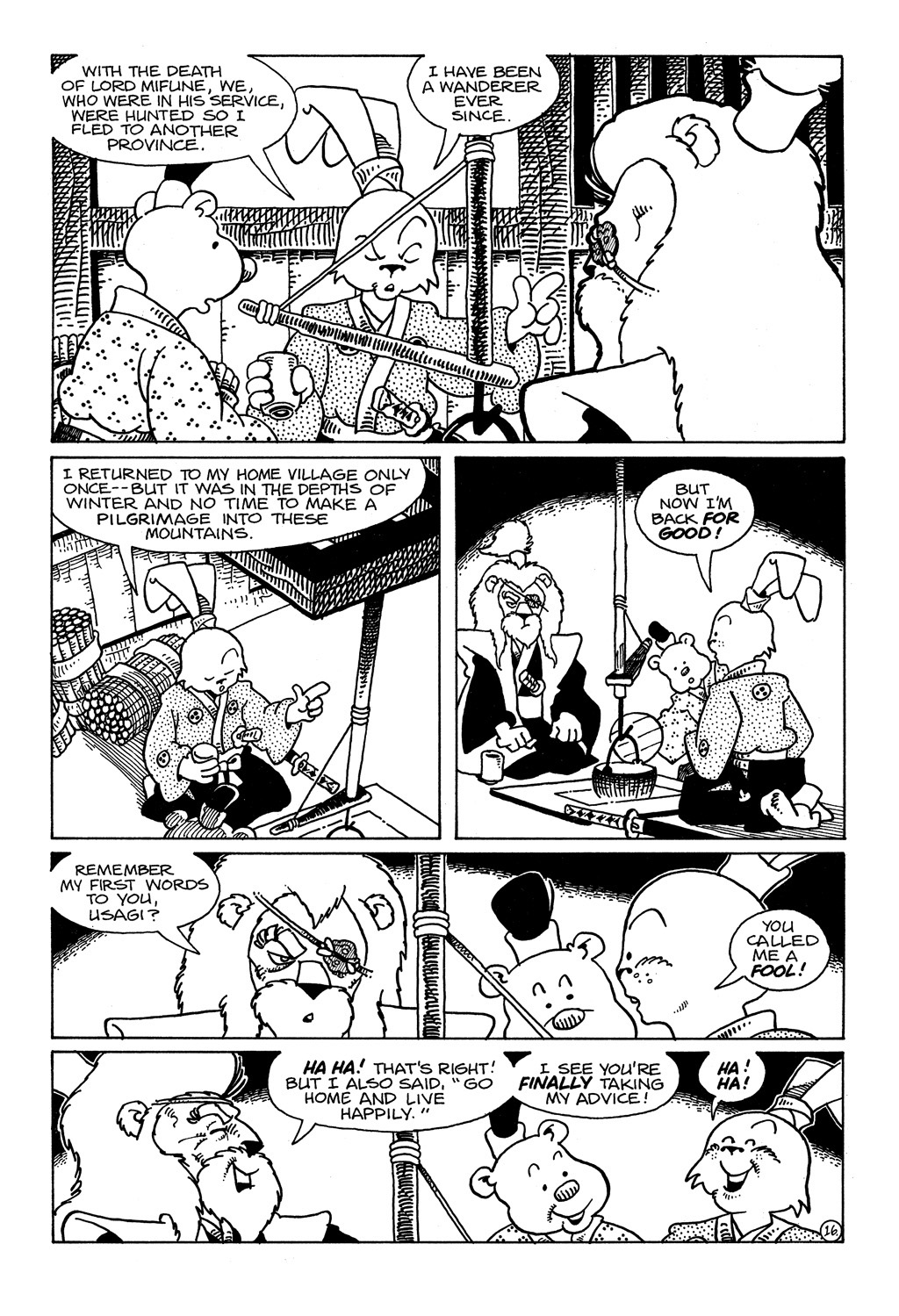 Read online Usagi Yojimbo (1987) comic -  Issue #28 - 18