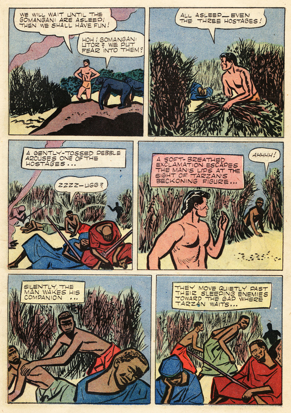 Read online Tarzan (1948) comic -  Issue #71 - 23