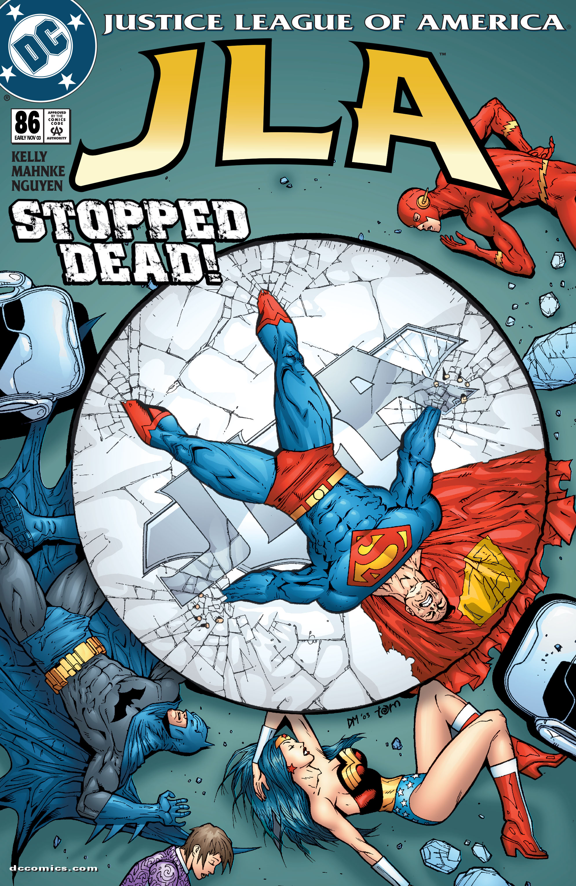 Read online JLA (1997) comic -  Issue #86 - 1