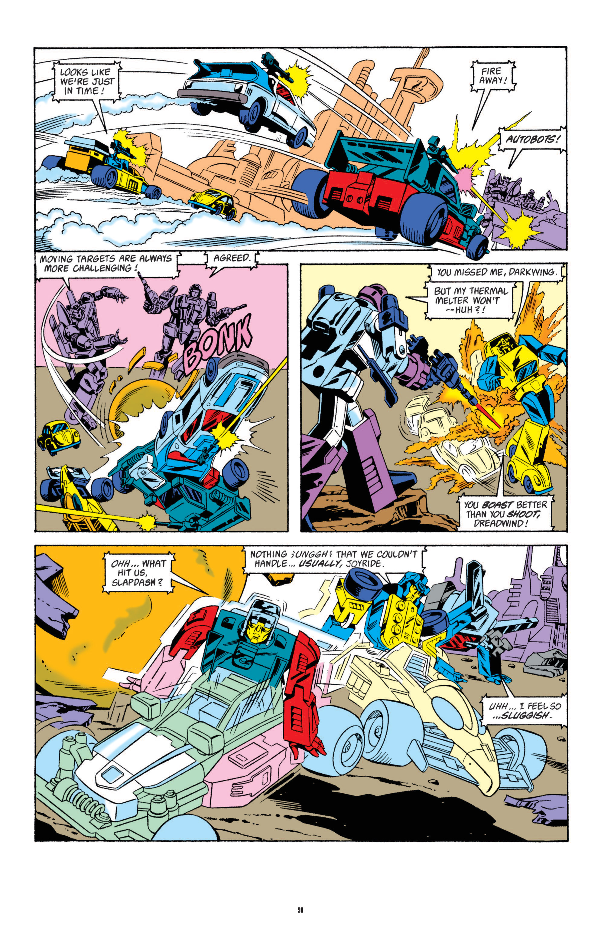 Read online The Transformers Classics comic -  Issue # TPB 4 - 91