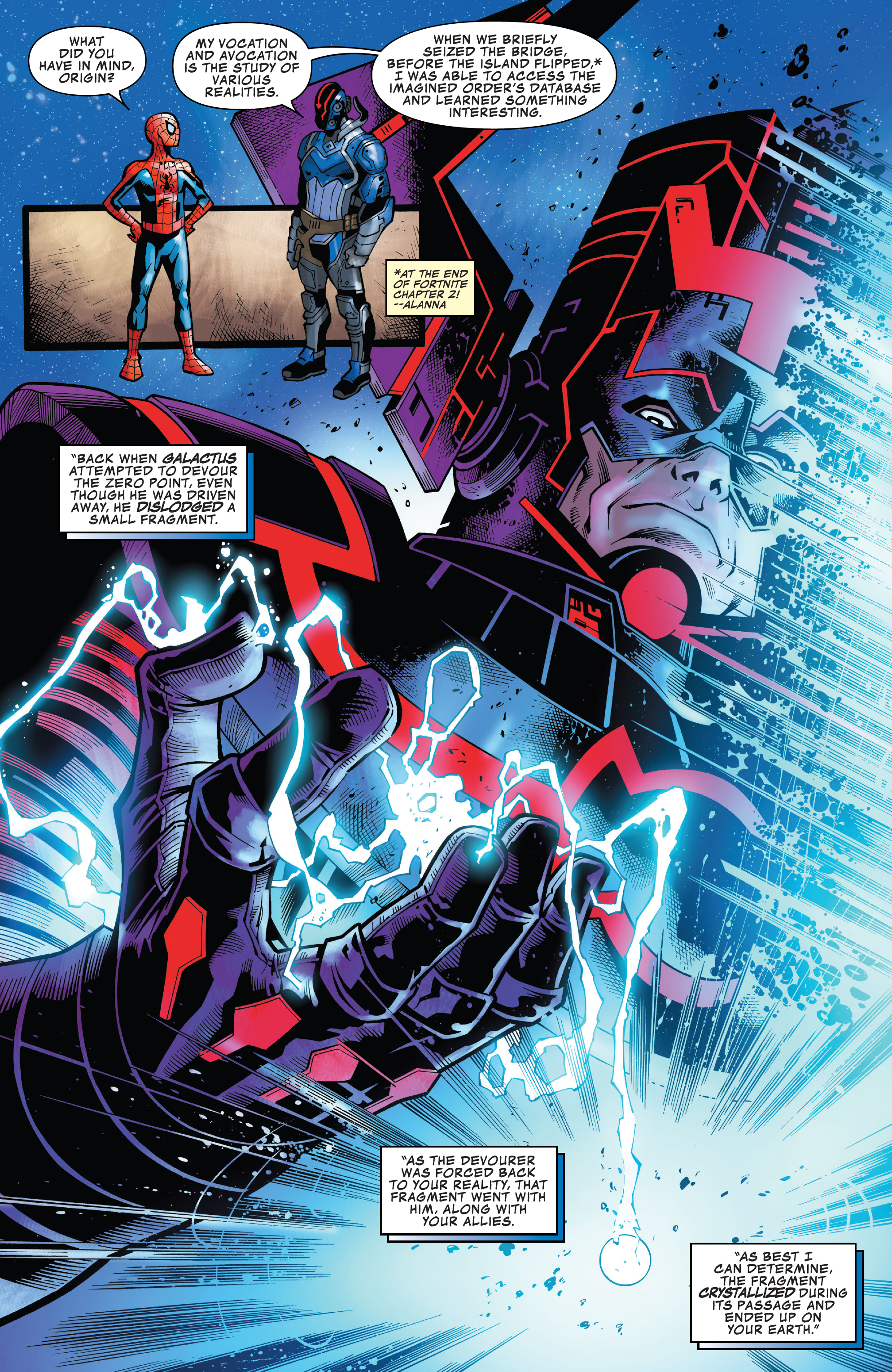 Read online Fortnite X Marvel: Zero War comic -  Issue #1 - 10