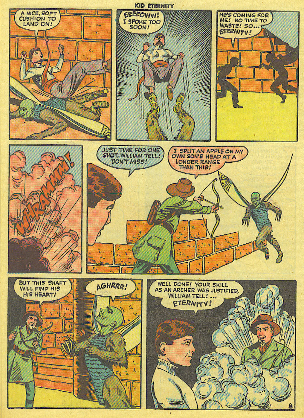 Read online Kid Eternity (1946) comic -  Issue #1 - 10