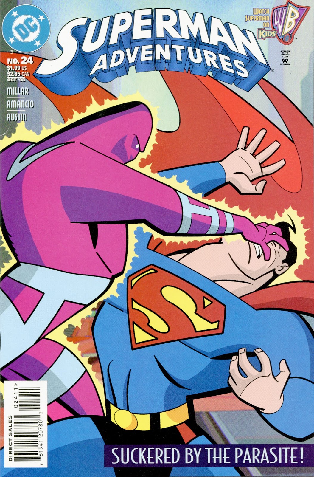 Superman Adventures issue 24 - Page 1
