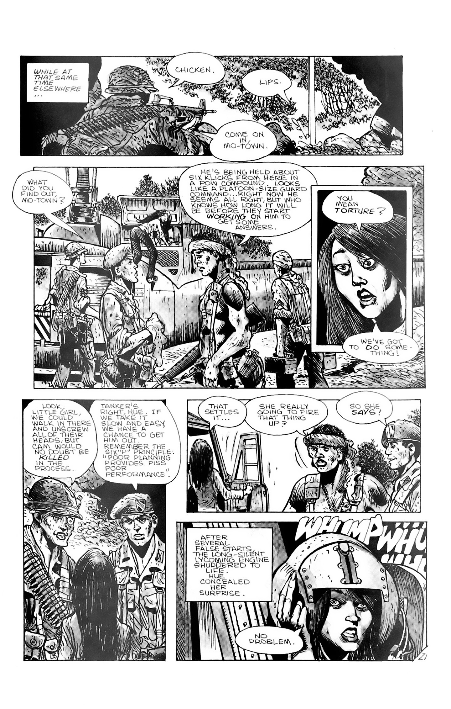 Read online Fire Team comic -  Issue #5 - 27
