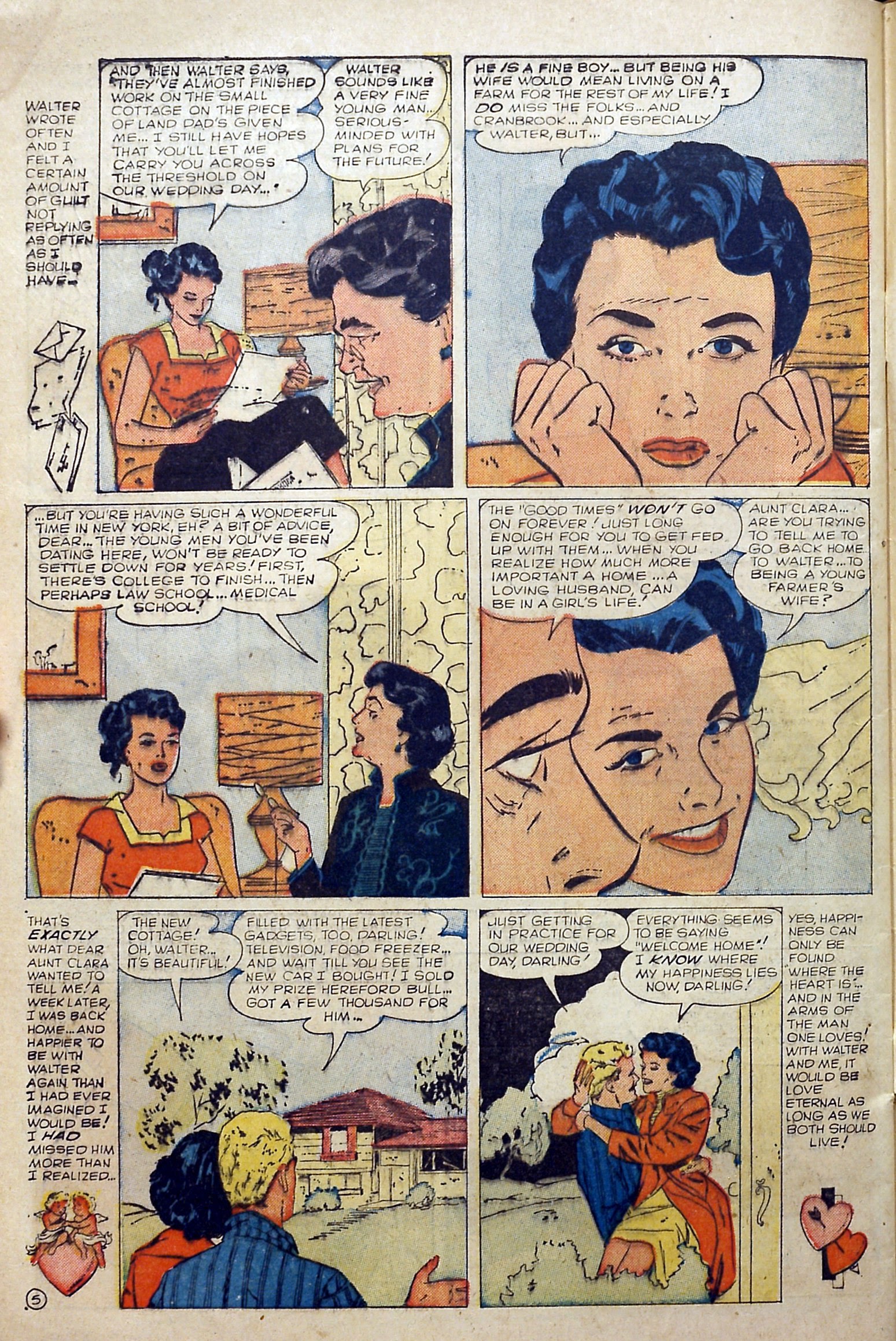 Read online Love Romances comic -  Issue #76 - 32