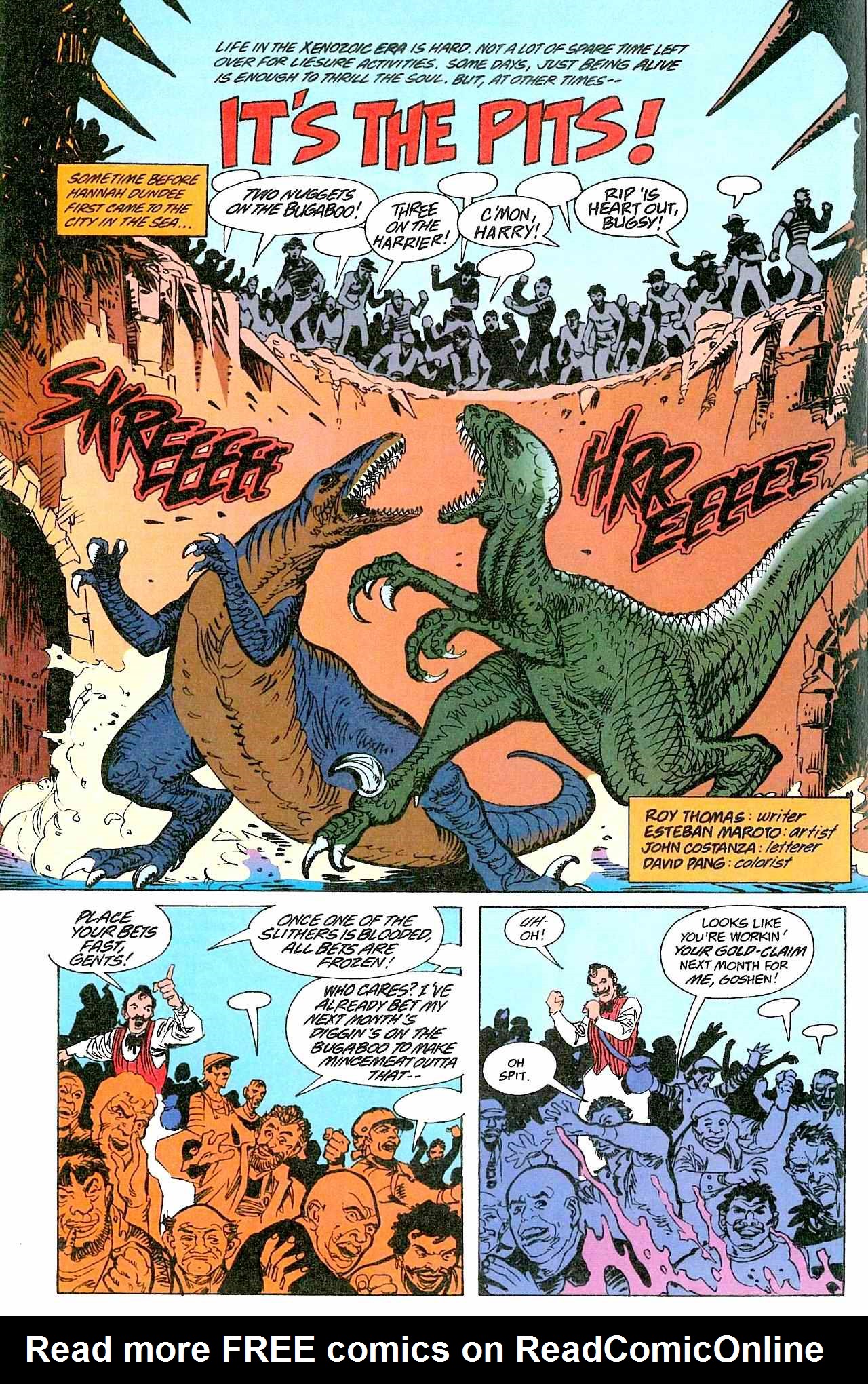 Read online Cadillacs and Dinosaurs comic -  Issue #3 - 24