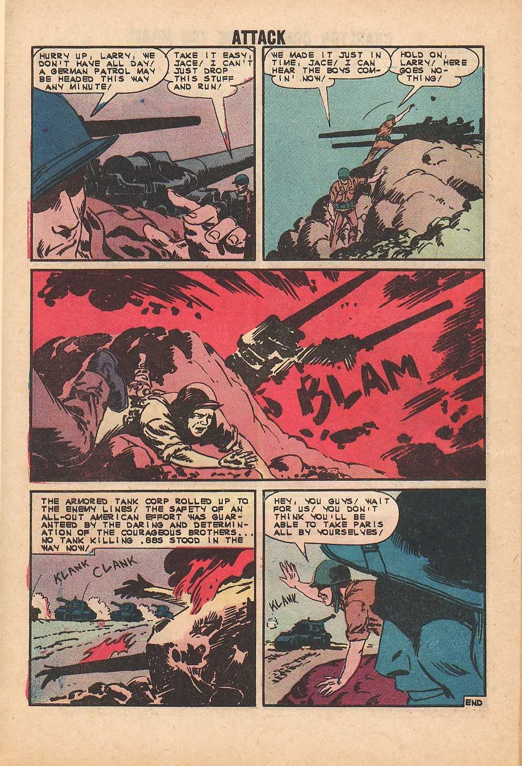 Read online Attack (1962) comic -  Issue #2 - 28