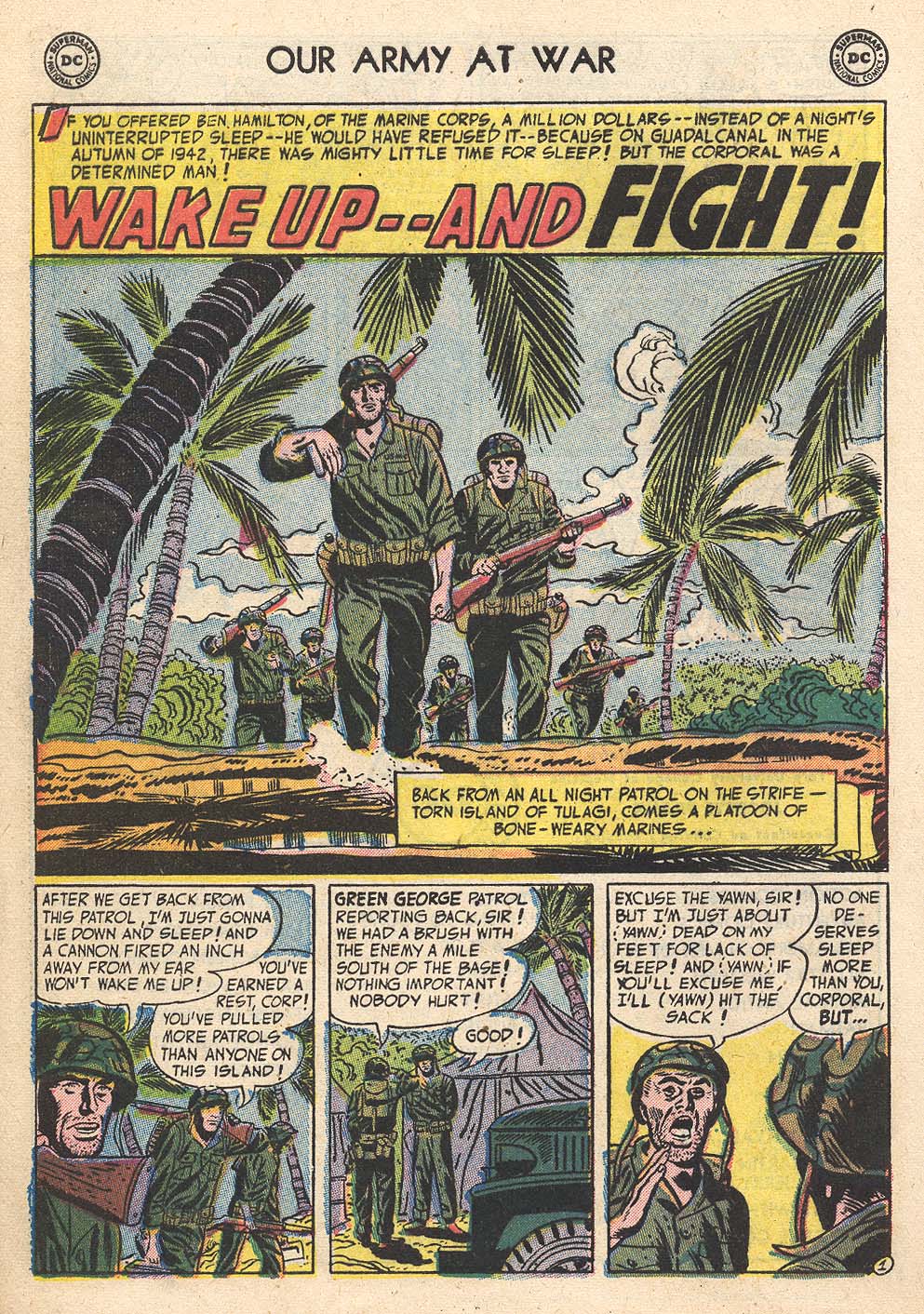 Read online Our Army at War (1952) comic -  Issue #18 - 28