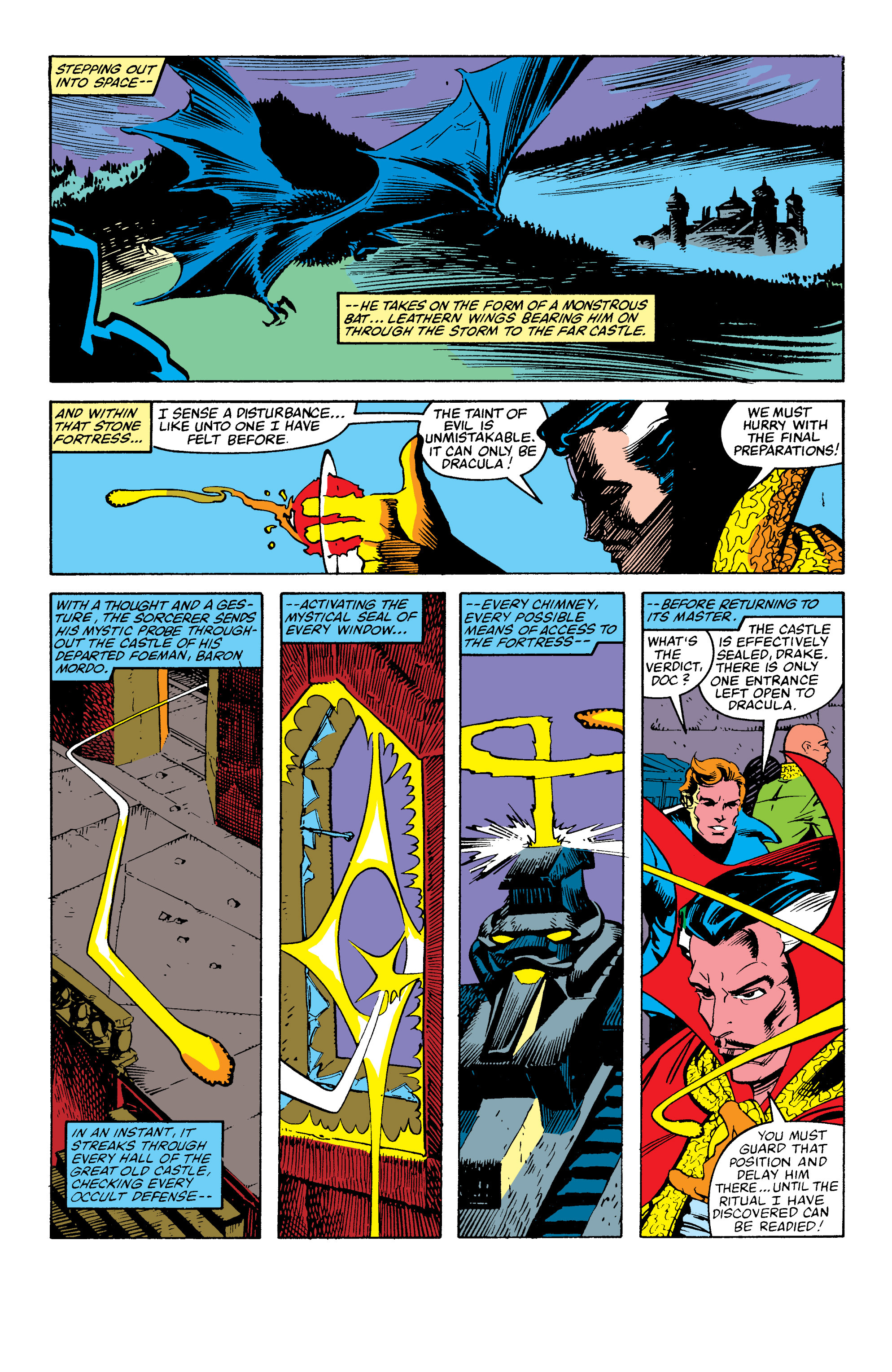 Read online Doctor Strange vs. Dracula comic -  Issue # TPB - 135