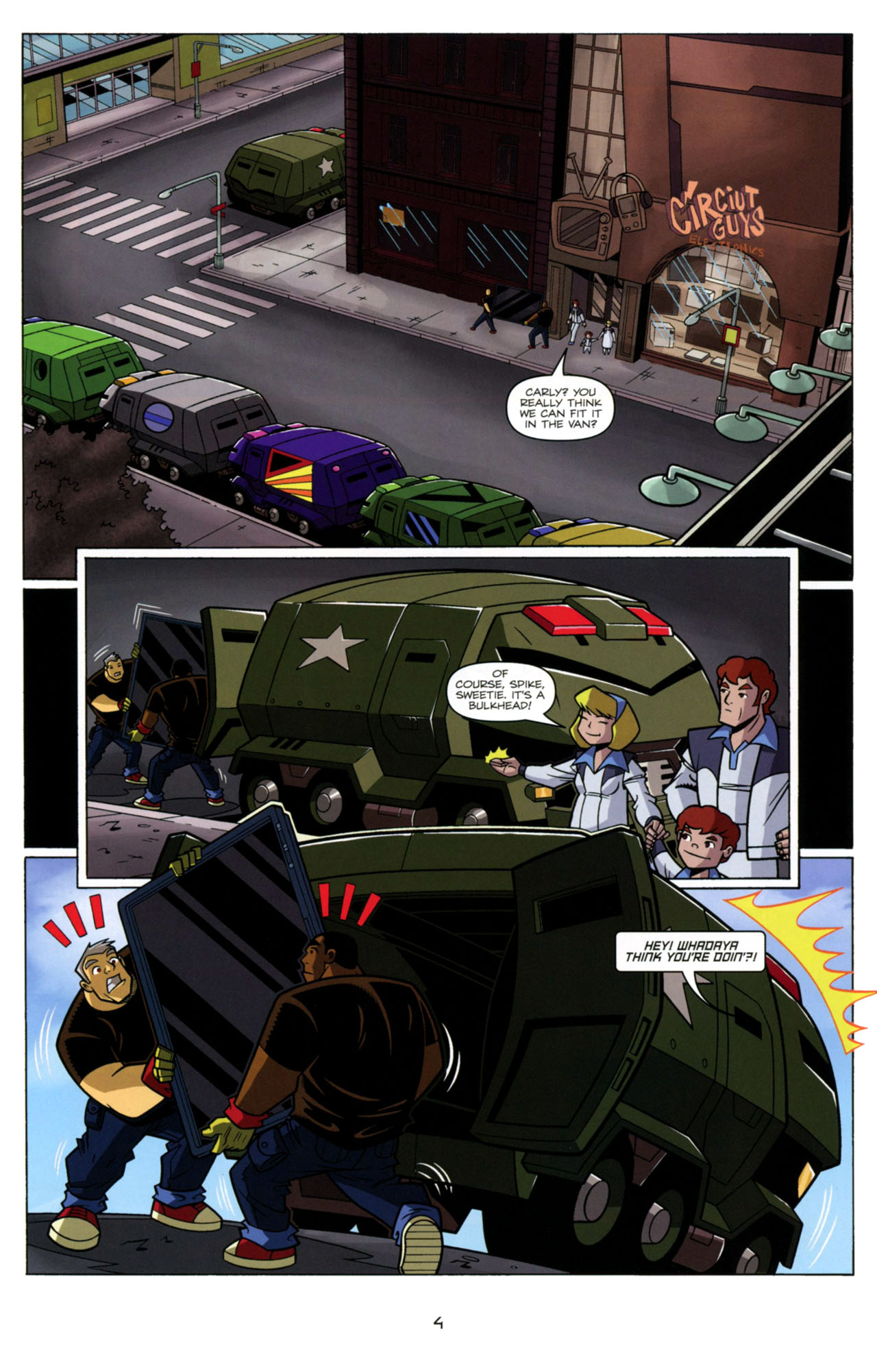 Read online Transformers Animated: The Arrival comic -  Issue #4 - 7