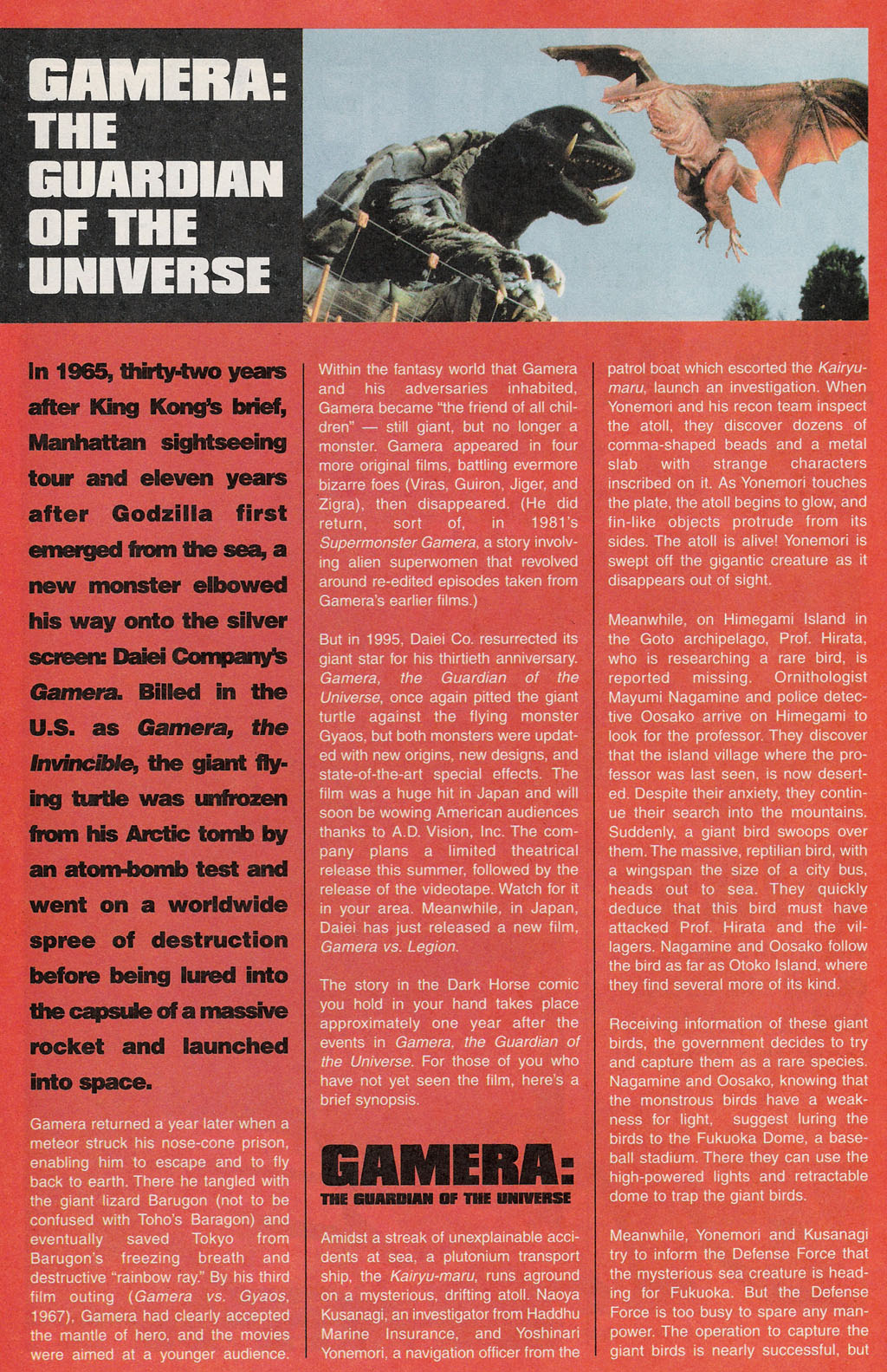 Read online Gamera comic -  Issue #1 - 26