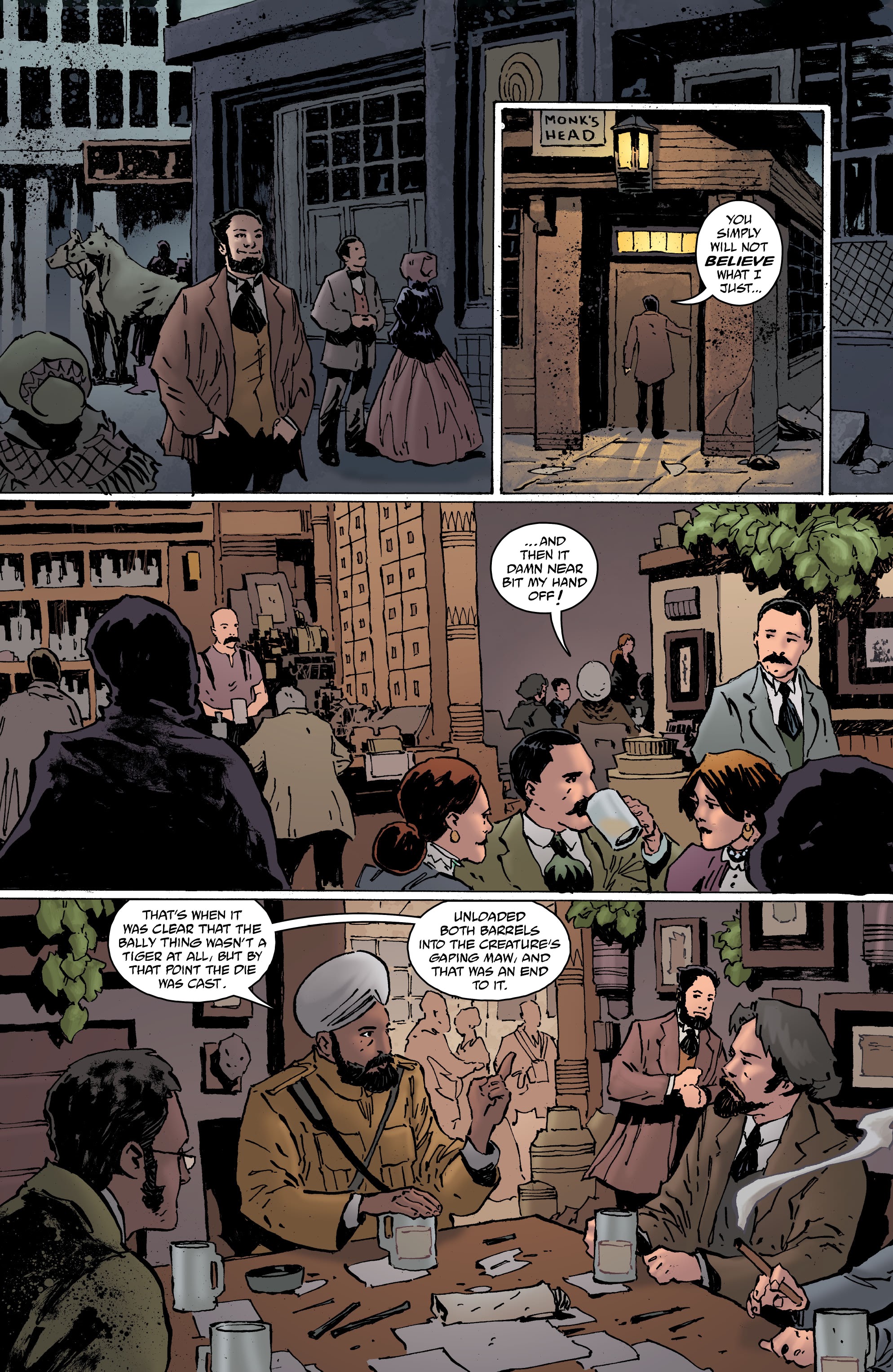 Read online Hellboy: The Silver Lantern Club comic -  Issue #1 - 8