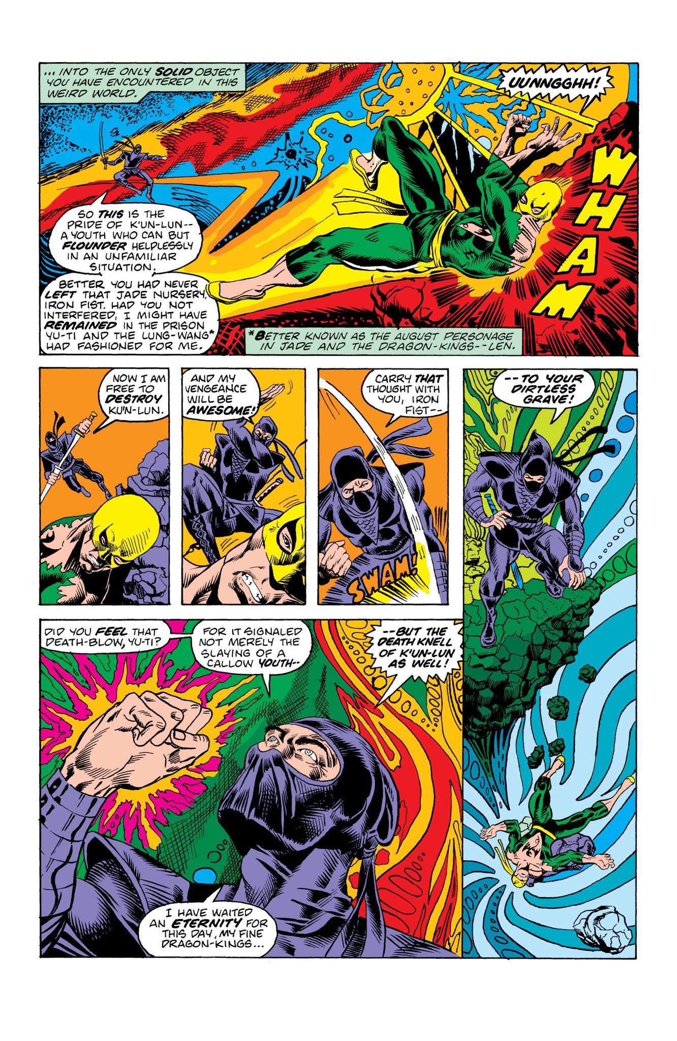 Read online Marvel Masterworks: Iron Fist comic -  Issue # TPB 1 (Part 2) - 44