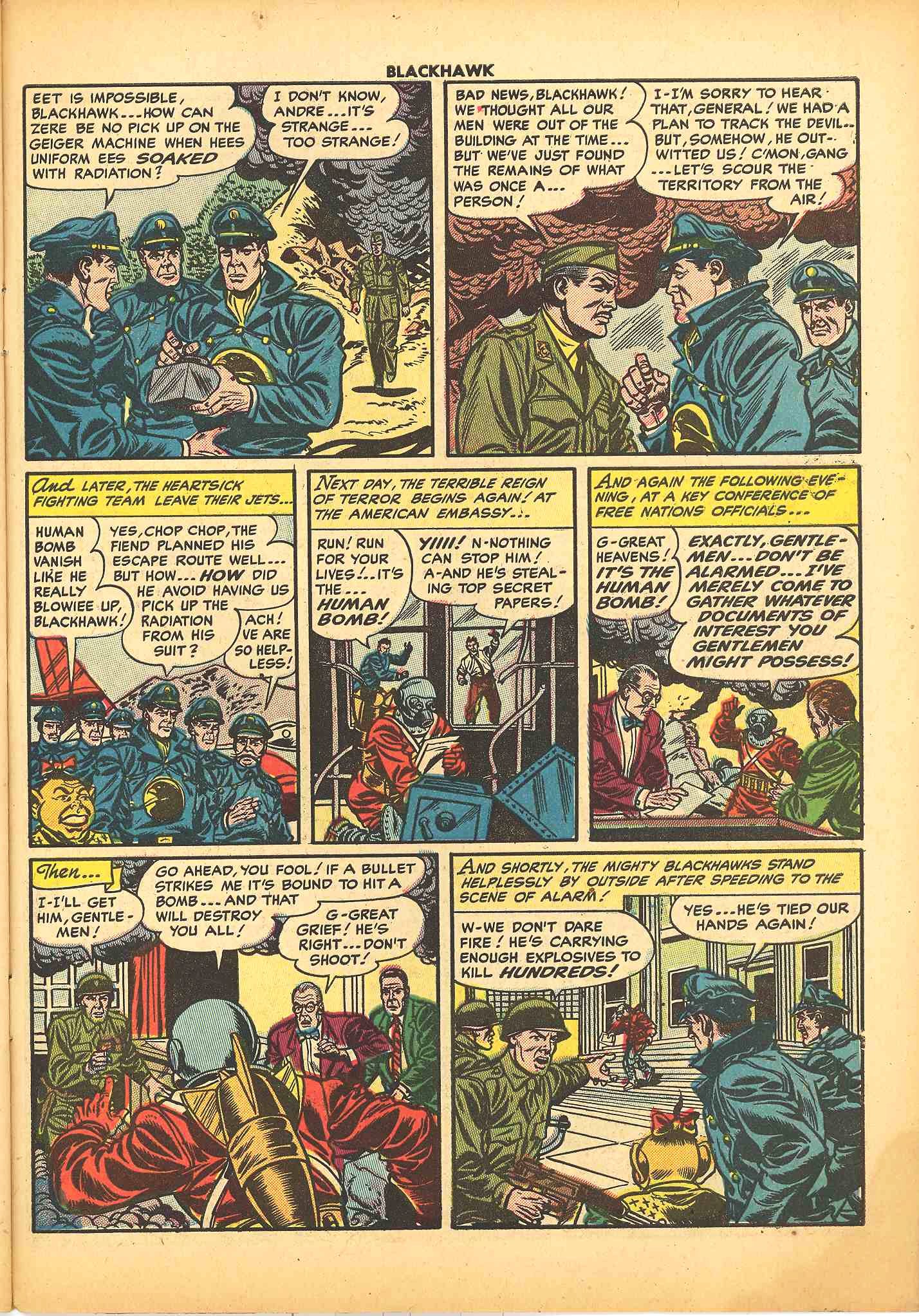 Read online Blackhawk (1957) comic -  Issue #79 - 31